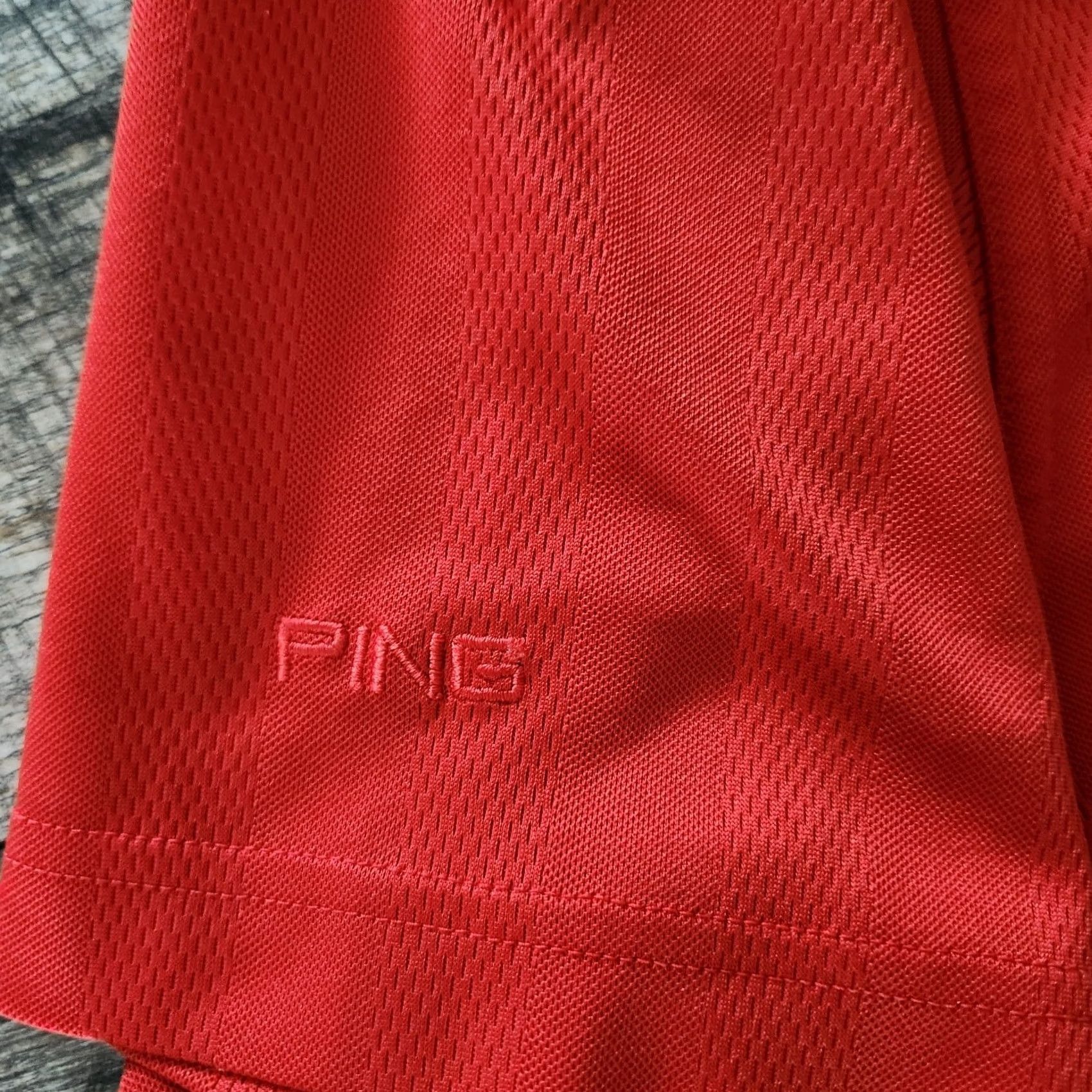 Vintage Ping Polo Shirt Mens XXL Burnt Orange Performance Dynamics Collection Golf Shirt Size US XXL / EU 58 / 5 - 4 Thumbnail
