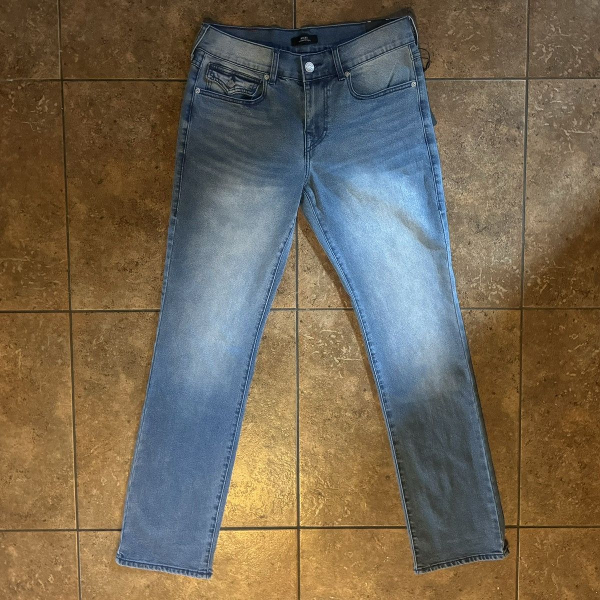 True Religion True Religion Blue Stitch Denim Size US 31 - 5 Thumbnail