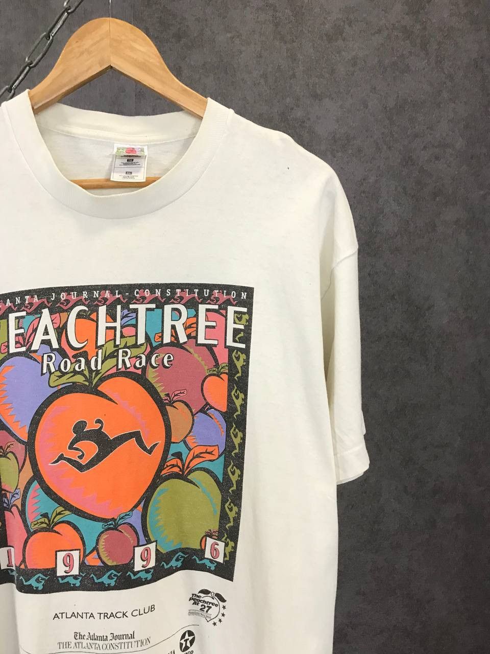 Vintage Peachtree 1996 vintage tee Size US XL / EU 56 / 4 - 2 Thumbnail