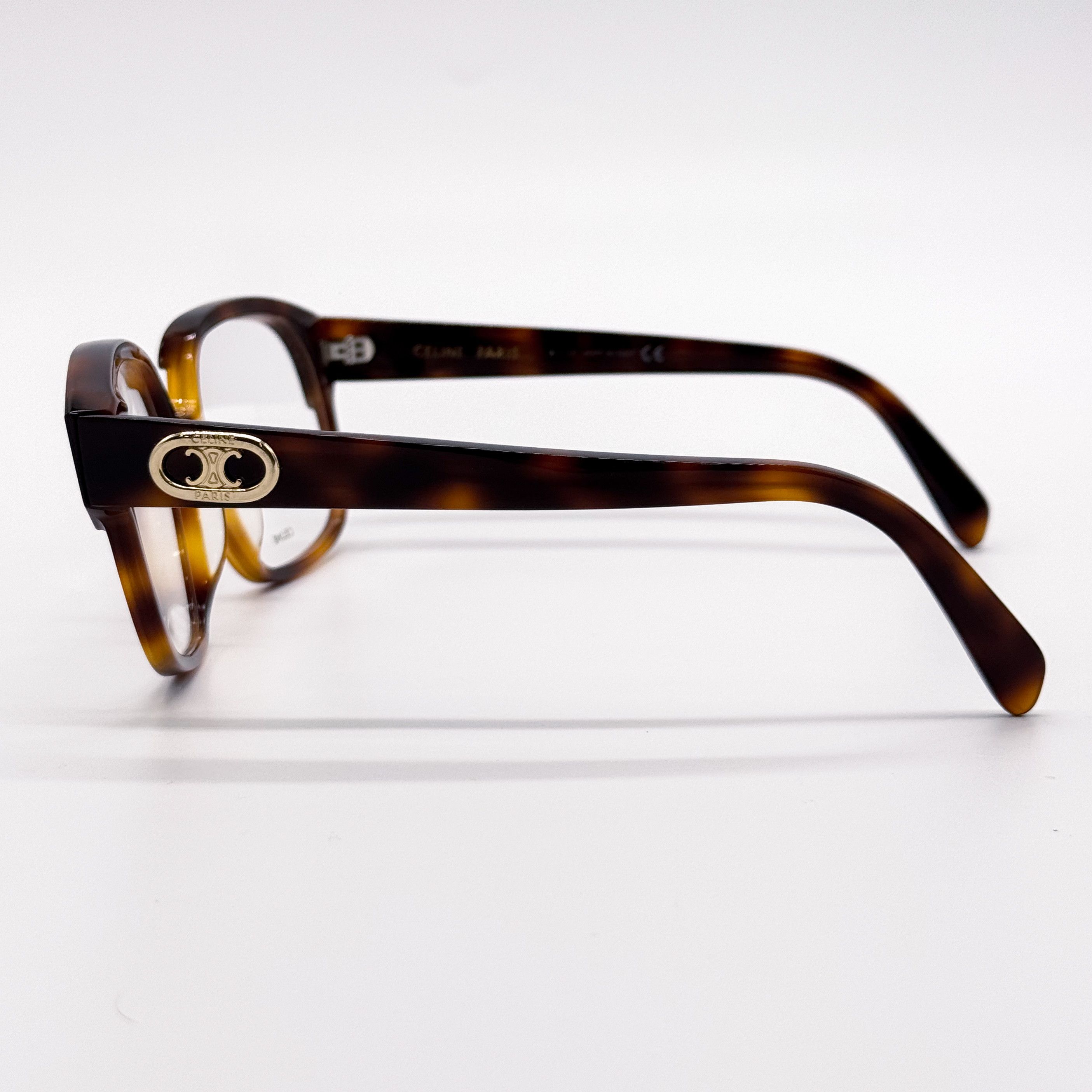 Celine NEW CELINE CL50074I 053 HAVANA WOMEN EYEGLASSES CELINE Size ONE SIZE - 6 Thumbnail