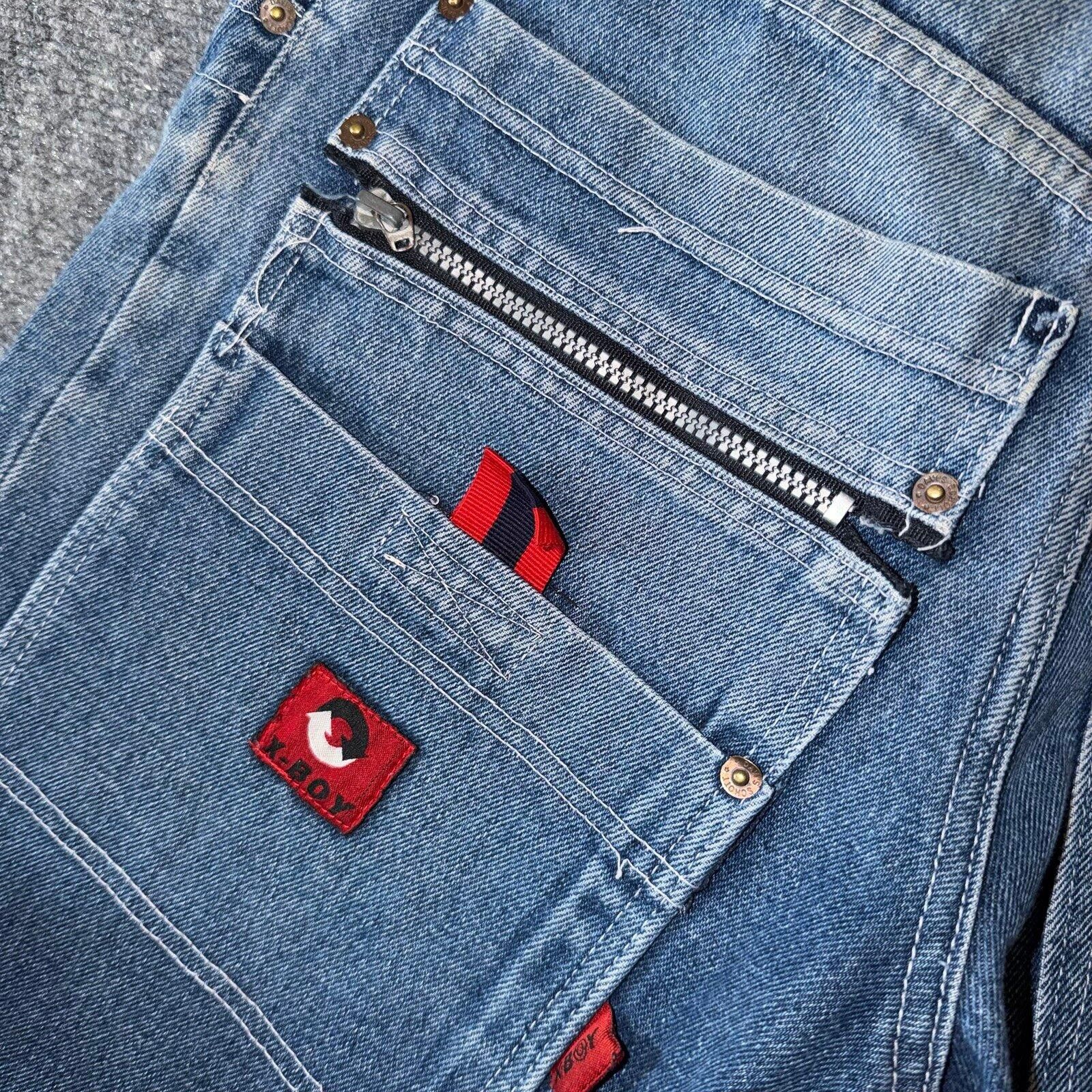 JNCO X-BOY Denim Hip Hop Jorts Grail Mens 26 XS Vtg y2k 90s Rare Size US 28 / EU 44 - 5 Thumbnail
