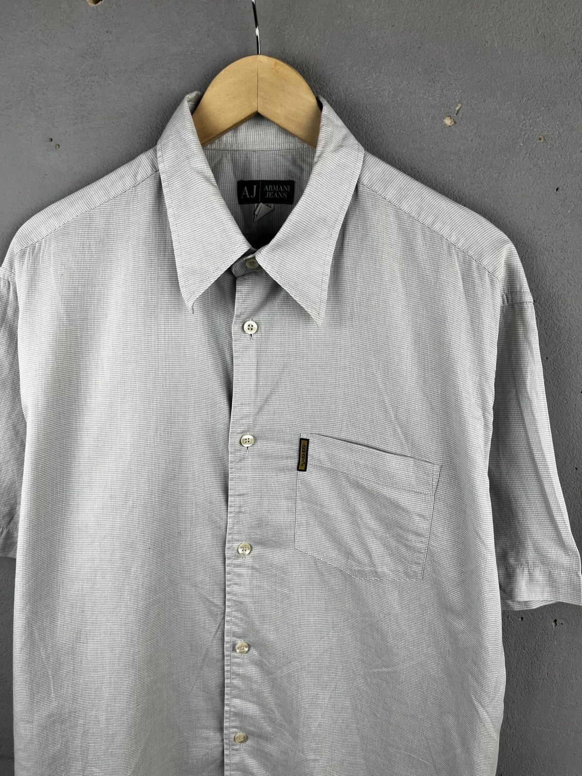 Armani Armani shirt vintage Size US XXL / EU 58 / 5 - 4 Thumbnail