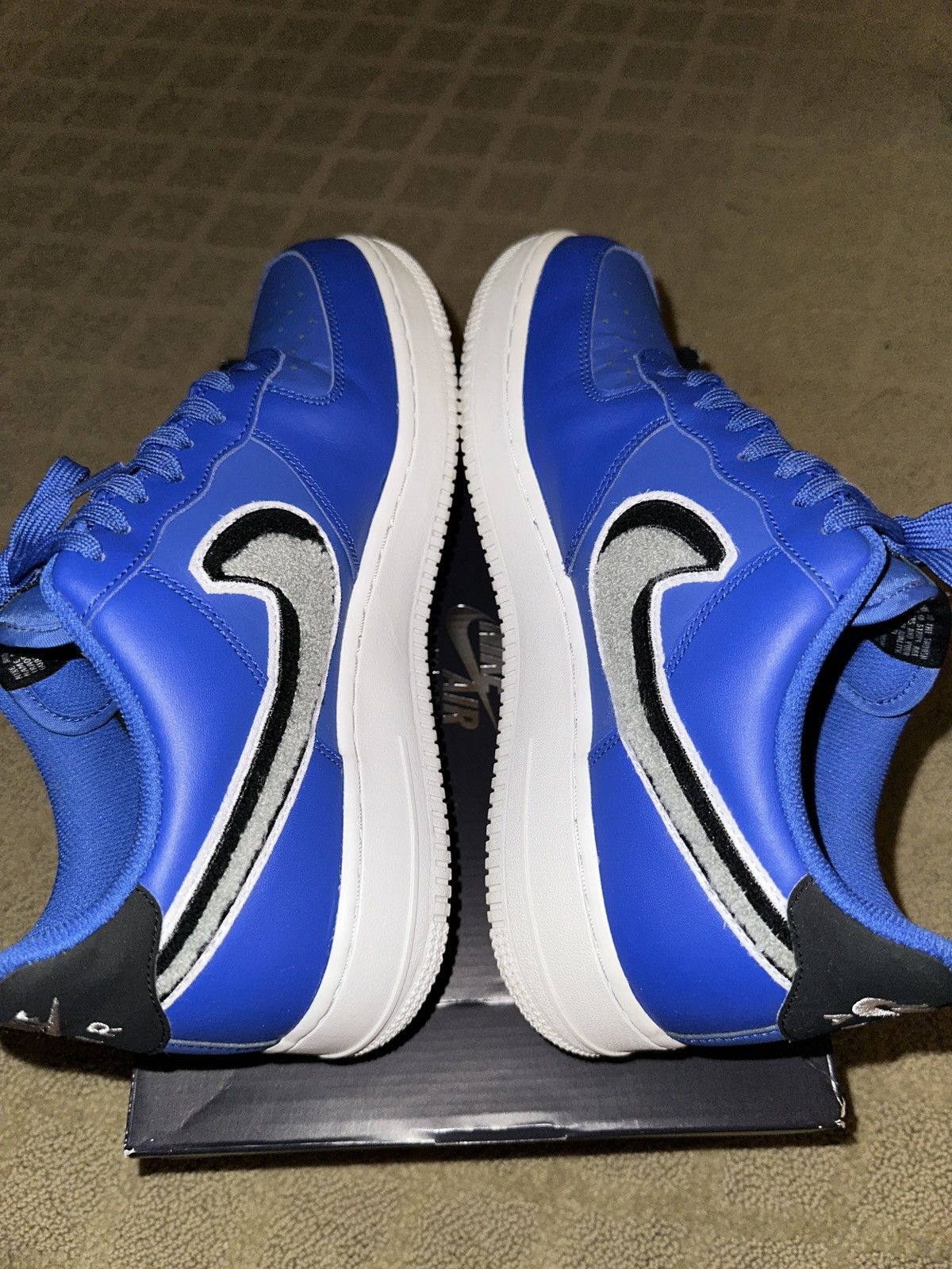 Nike Air Force 1 LV8 “Chenille swoosh” Size US 10 / EU 43 - 6 Thumbnail