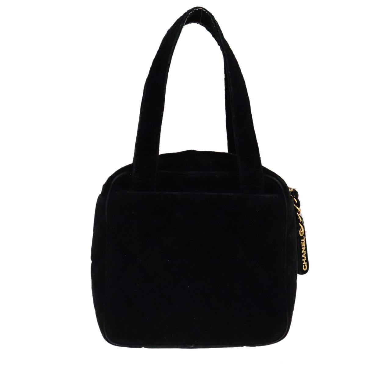 Chanel Matelassé Black Suede Handbag (Pre-Owned) Size ONE SIZE - 1 Thumbnail