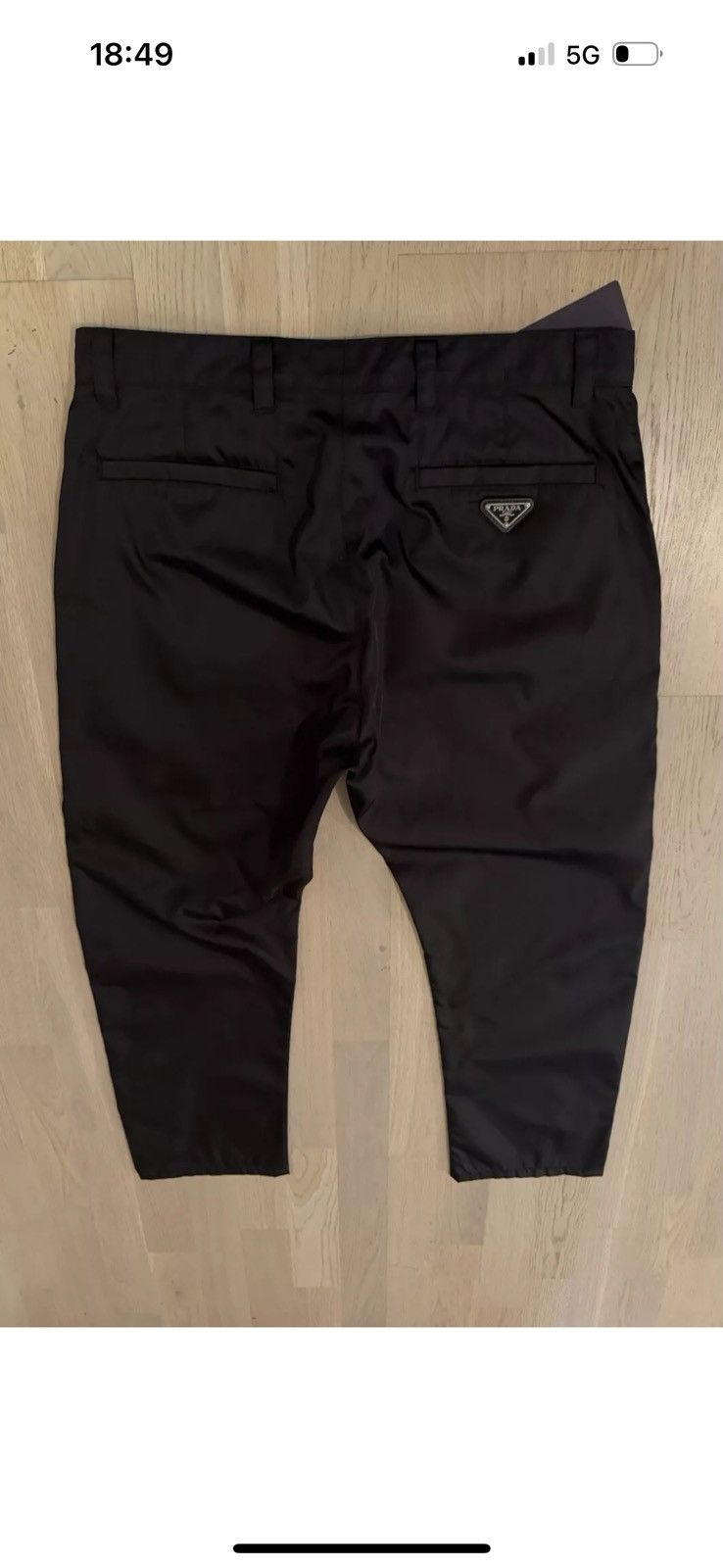 Prada PRADA nylon trousers STUDY REAL TAPE MEASUREMENTS IN PHOTIS Size US 32 / EU 48 - 11 Thumbnail