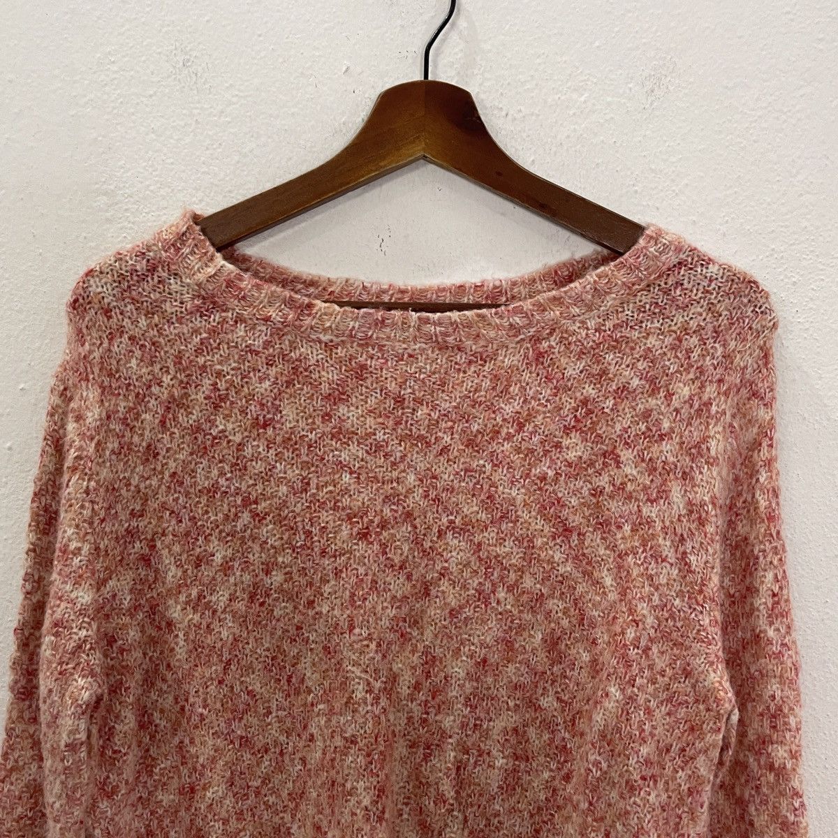 トップス chacha CHA CHA VENTE Multicolored Batwing Semi-Sheer Top Retro Summer