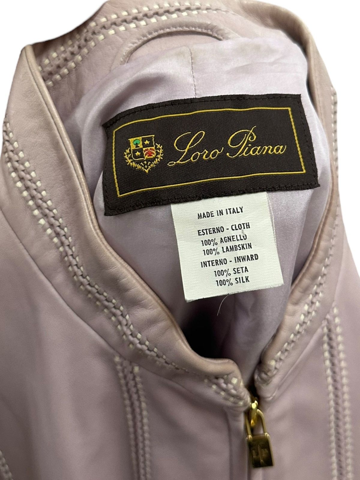 Loro Piana Loro Piana Pink CrossStitching Jacket Size XL / US 12-14 / IT 48-50 - 6 Thumbnail