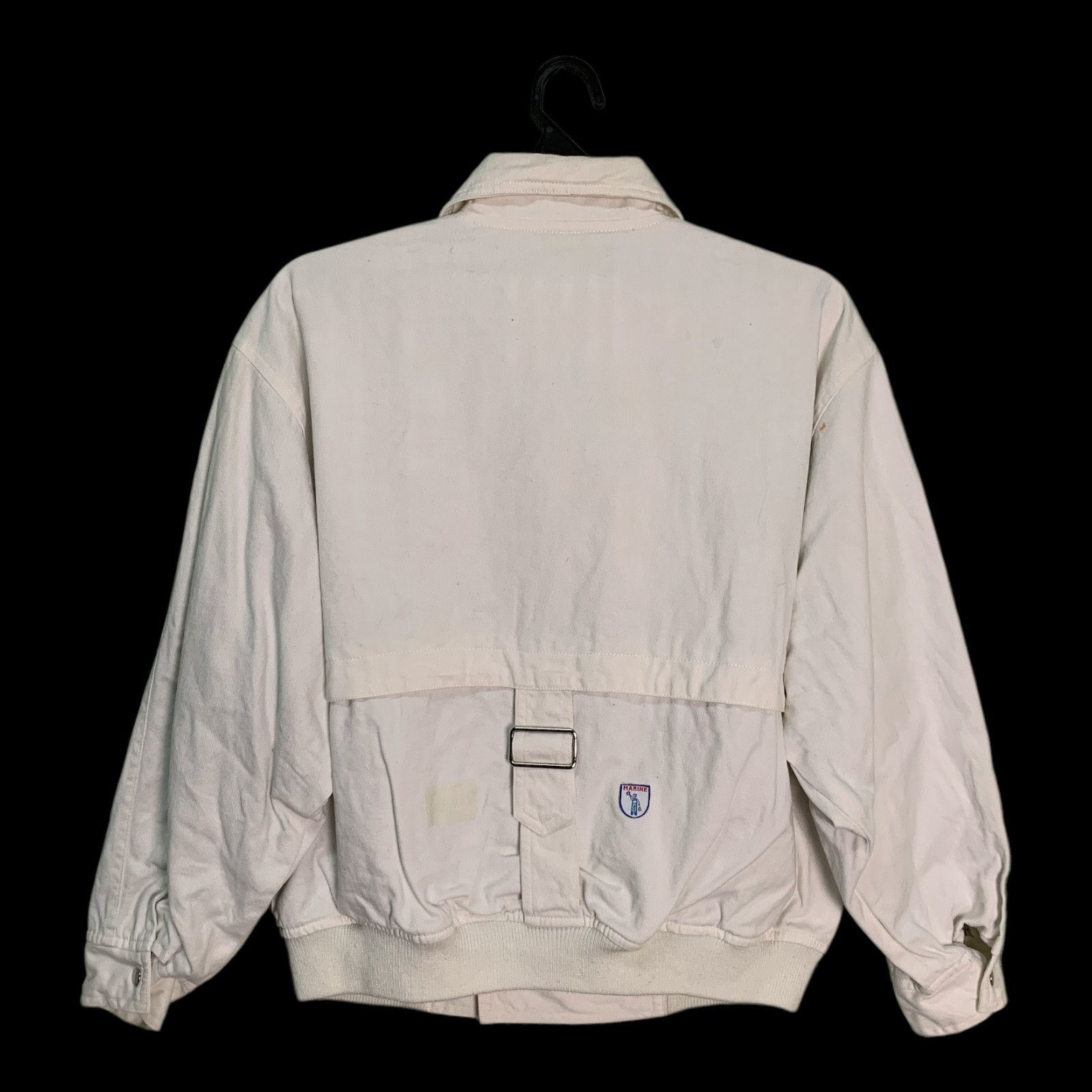 Japanese Brand Rare Design Vintage All Estero By M. Way Denim Jackets Size XL / US 12-14 / IT 48-50 - 2 Thumbnail