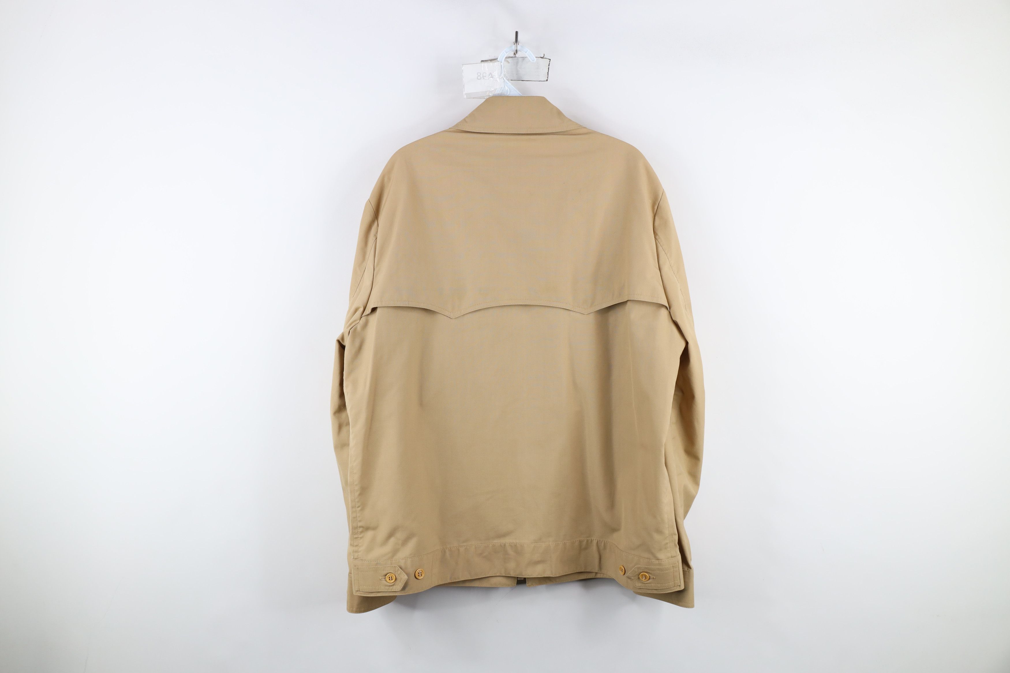 Vintage Vintage 70s Streetwear Full Zip Cafe Racer Bomber Jacket USA Size US XXL / EU 58 / 5 - 14 Thumbnail