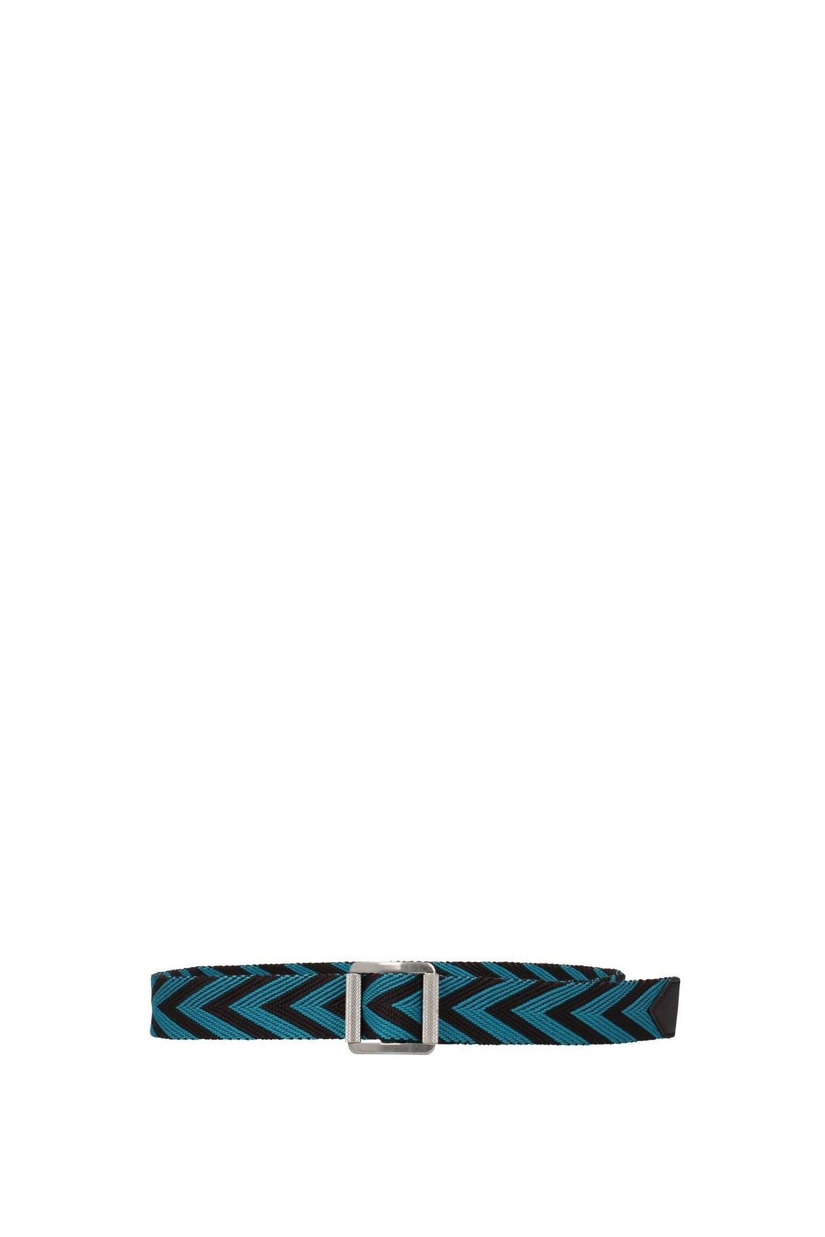 Bottega Veneta o1n1vont0425 Size: 115 / Belt in Black/Blue Size 44 - 2 Thumbnail