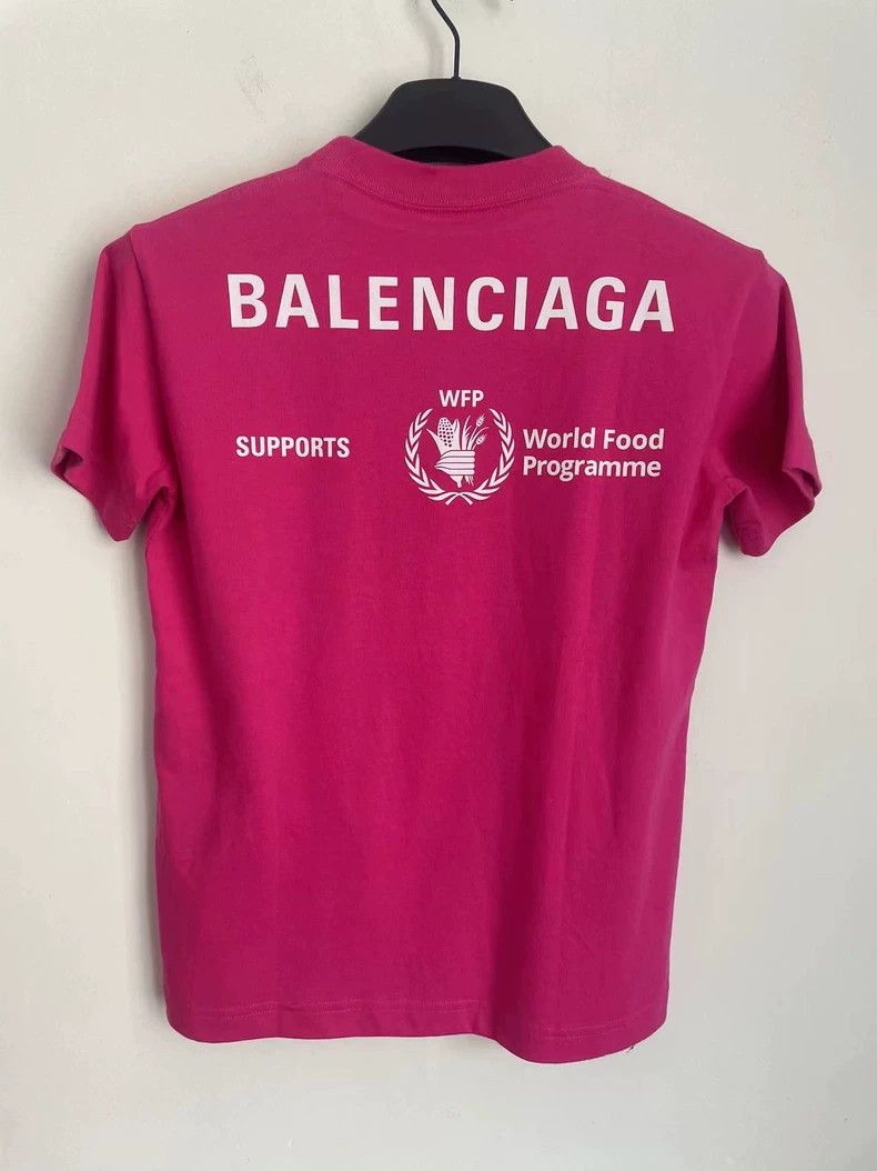 Balenciaga Balenciaga Wheat-ear rose-red short sleeves 2501-Nextarrow Size US S / EU 44-46 / 1 - 5 Thumbnail