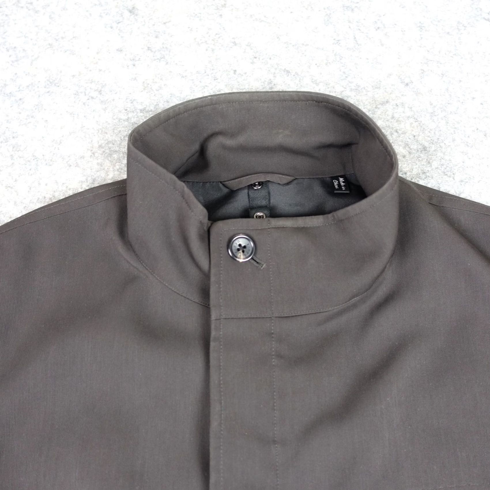 Vintage Sanyo Jacket Mens M Brown Trench Overcoat Polyester Canvas Lined Pockets Casual Fall Winter Regular Long Vintage No Size US M / EU 48-50 / 2 - 2 Thumbnail