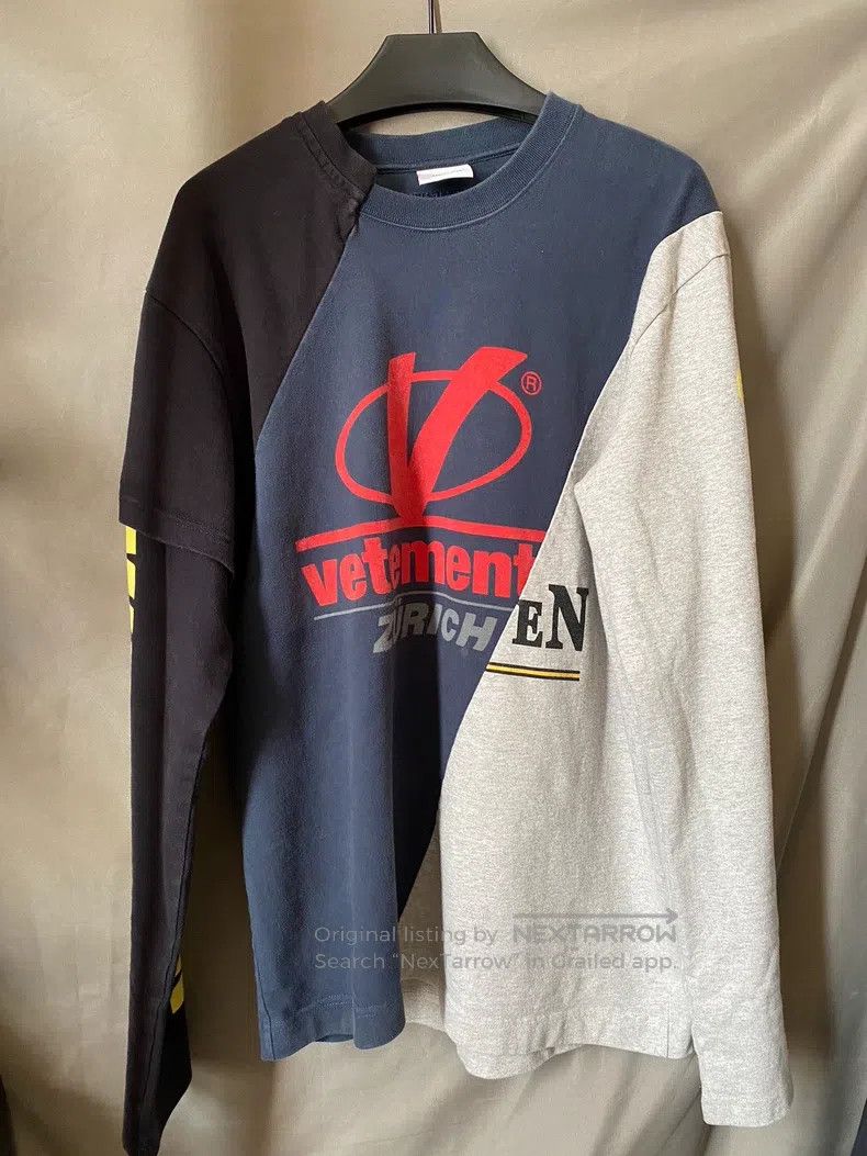 Vetements Vetements Patchwork Long Sleeve Size US M / EU 48-50 / 2 - 1 Thumbnail