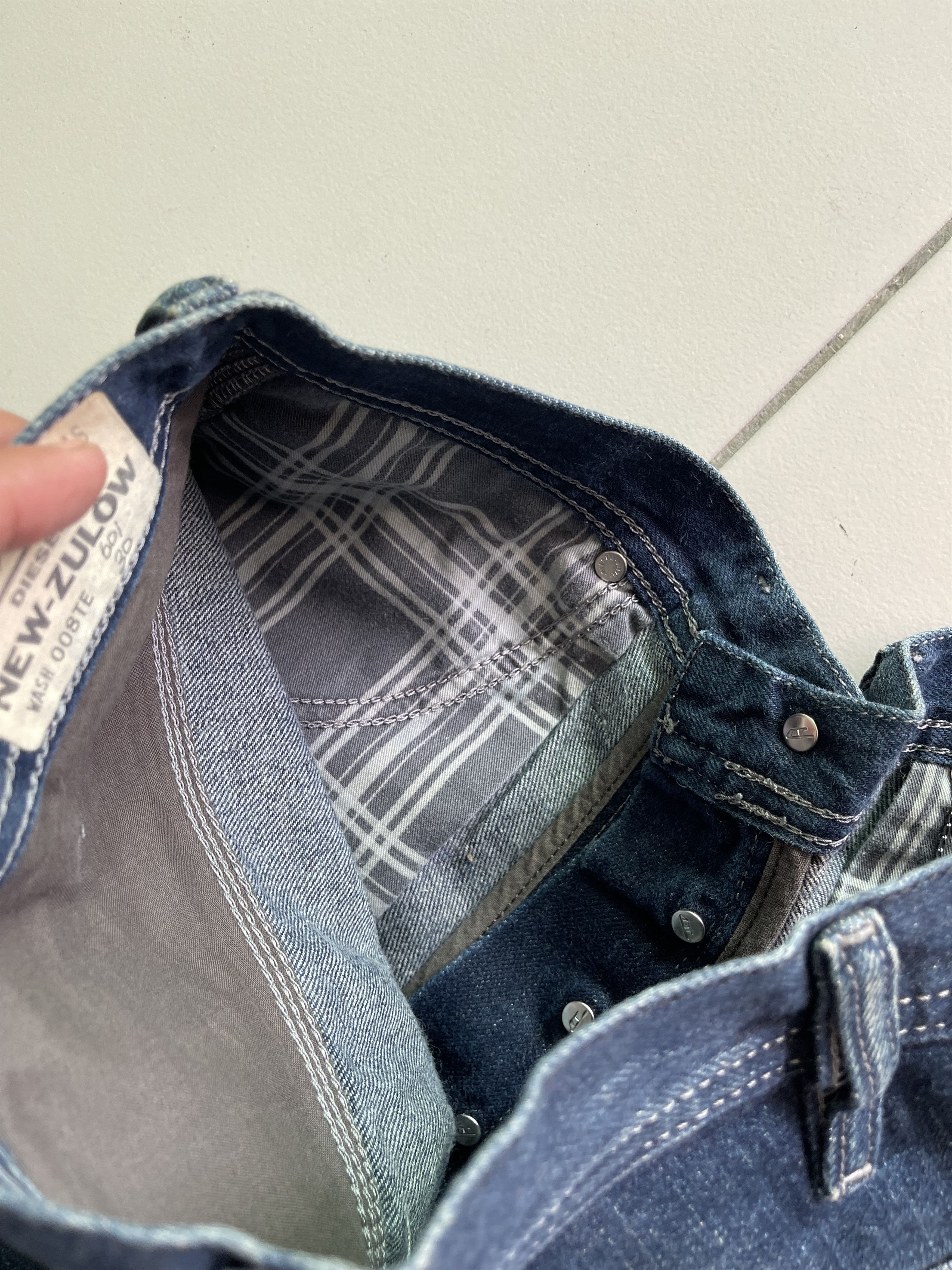 Diesel × Vintage Diesel denim Styles Jeans Size US 31 - 8 Thumbnail