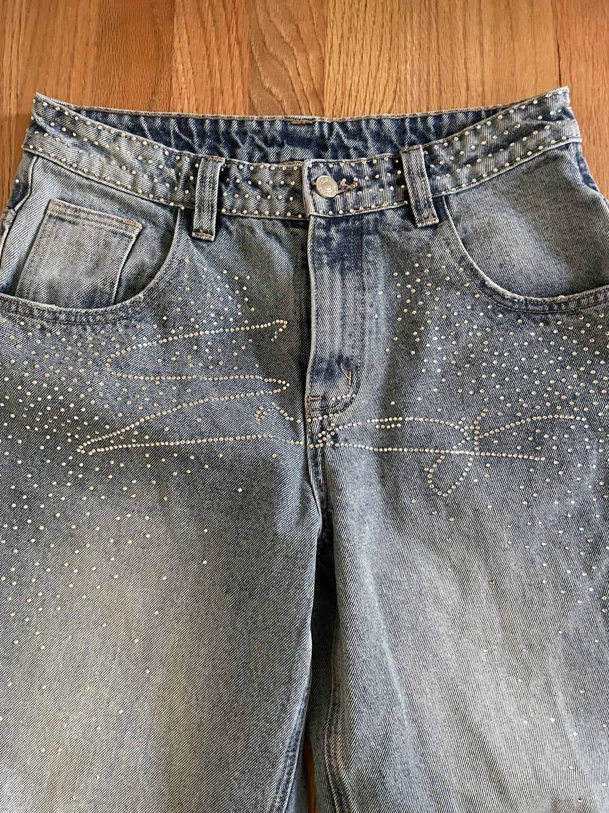 Other Korean made studded baggy denim Size US 32 / EU 48 - 2 Thumbnail