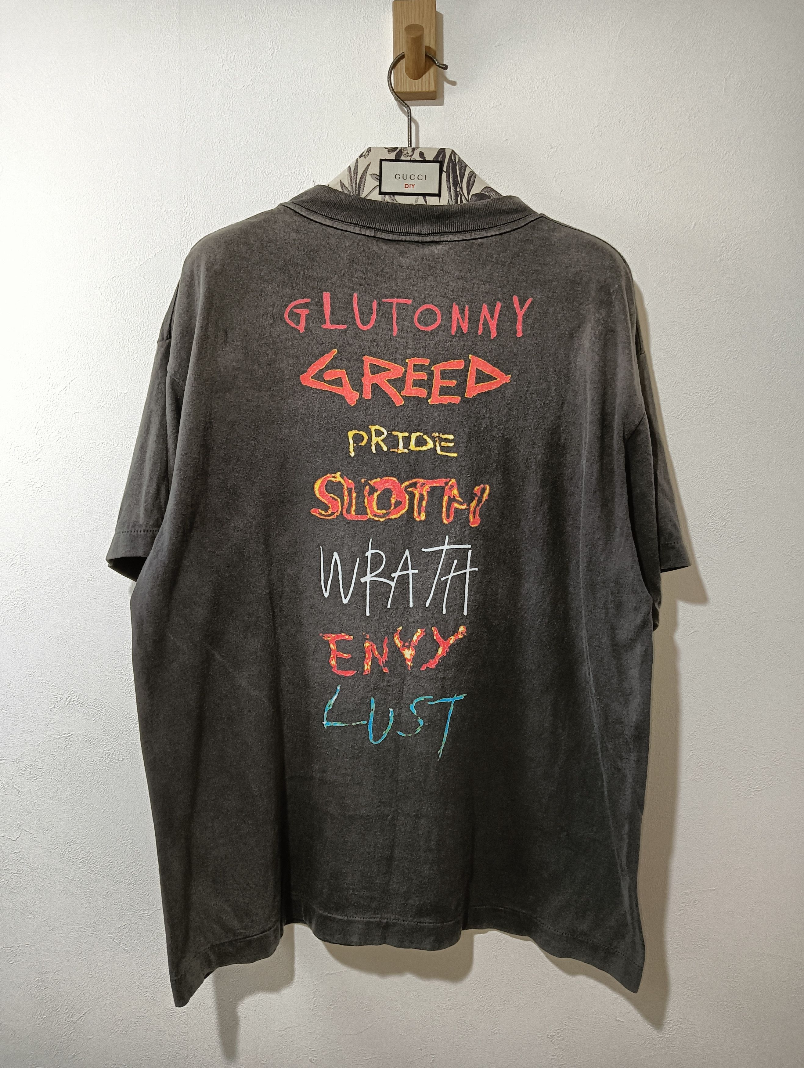 Saint Michael Seven Deadly Sins Tee Size US S / EU 44-46 / 1 - 2 Thumbnail
