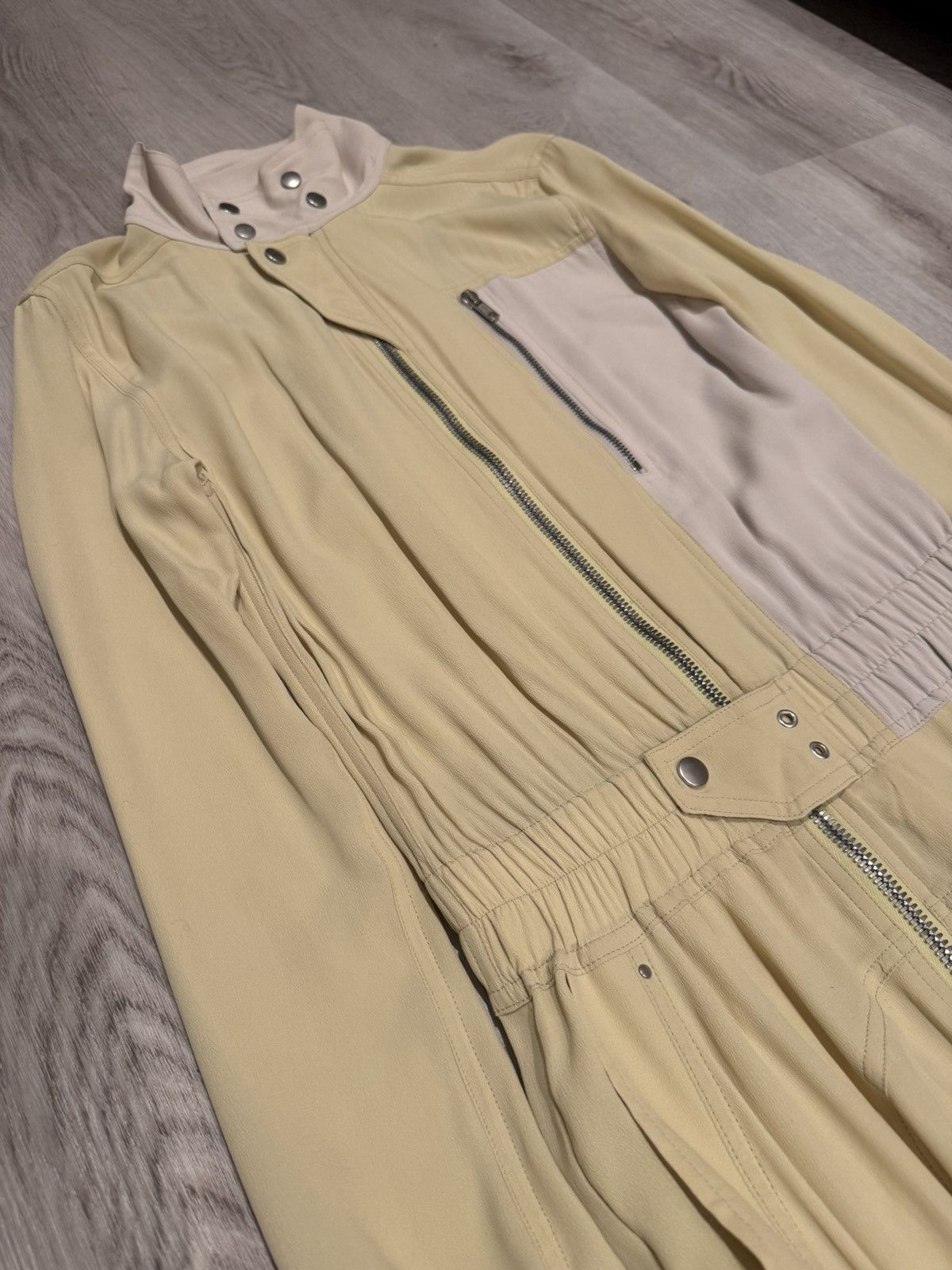 Rick Owens runway s/s 2020 silk flight suit!! Size US 28 / EU 44 - 4 Thumbnail