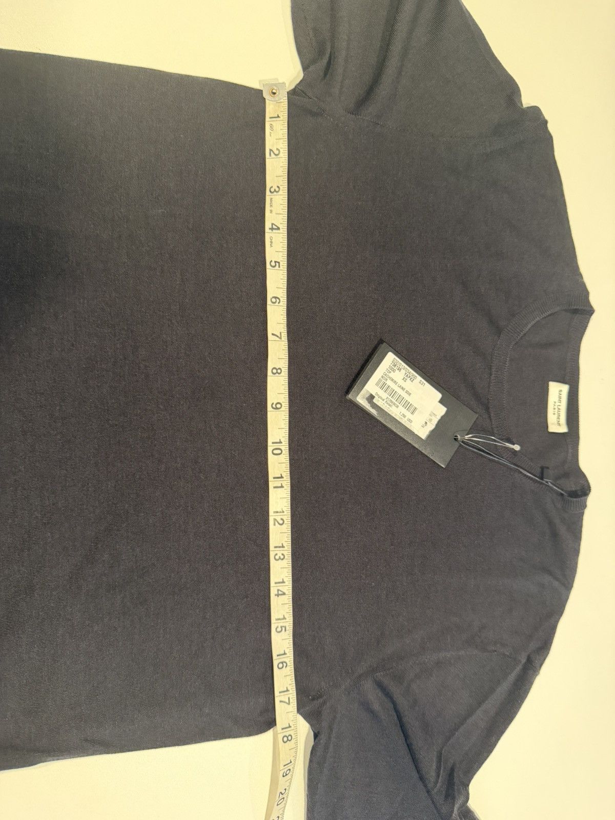 Saint Laurent Paris Saint laurent silk blend t shirt. XS $1290 Size US XS / EU 42 / 0 - 8 Thumbnail
