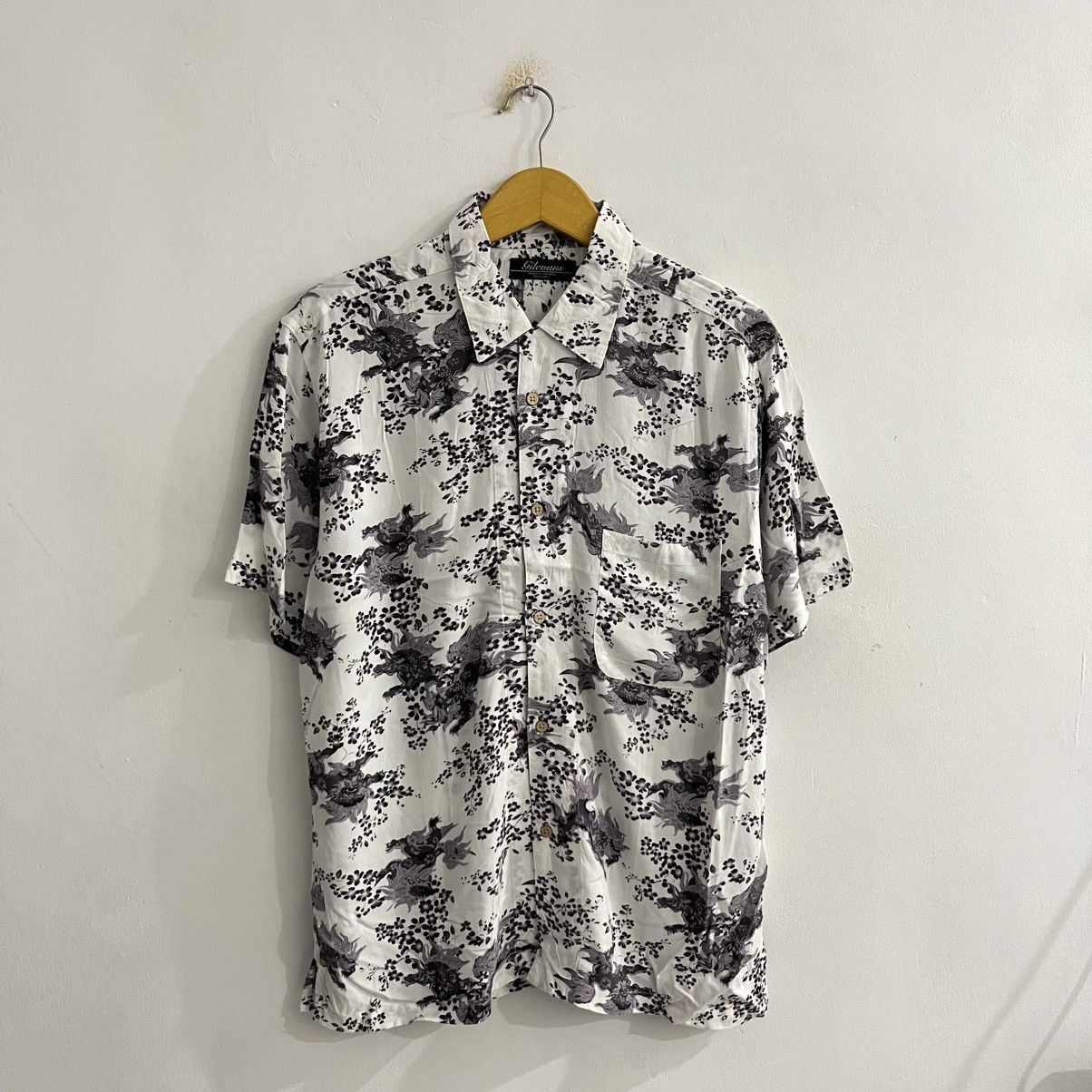 Japanese Brand Gilevans Hawaian Button Up Size US L / EU 52-54 / 3 - 1 Thumbnail