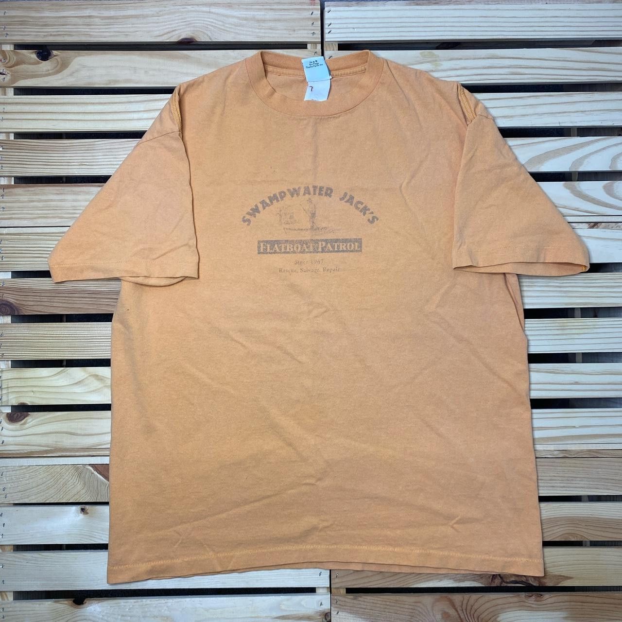 Other Vintage Six Flags, Swamp Water Jacks Orange Tee Size Large Size US L / EU 52-54 / 3 - 1 Thumbnail