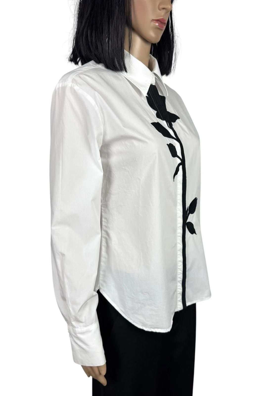 Blumarine Blugirl Blumarine Printed Shirt Flower size UK6 IT38 Size XS / US 0-2 / IT 36-38 - 3 Thumbnail