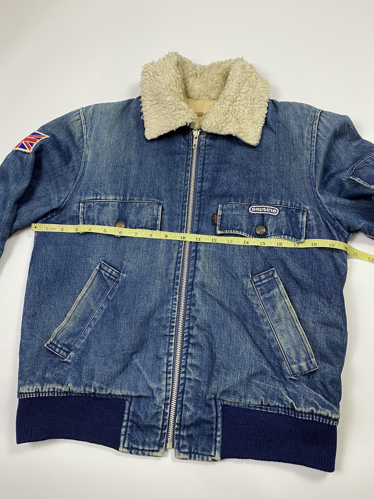 Japanese Brand × Levi's × Levi's Vintage Clothing levis sherpa jacket septine bomber Size US M / EU 48-50 / 2 - 15 Thumbnail