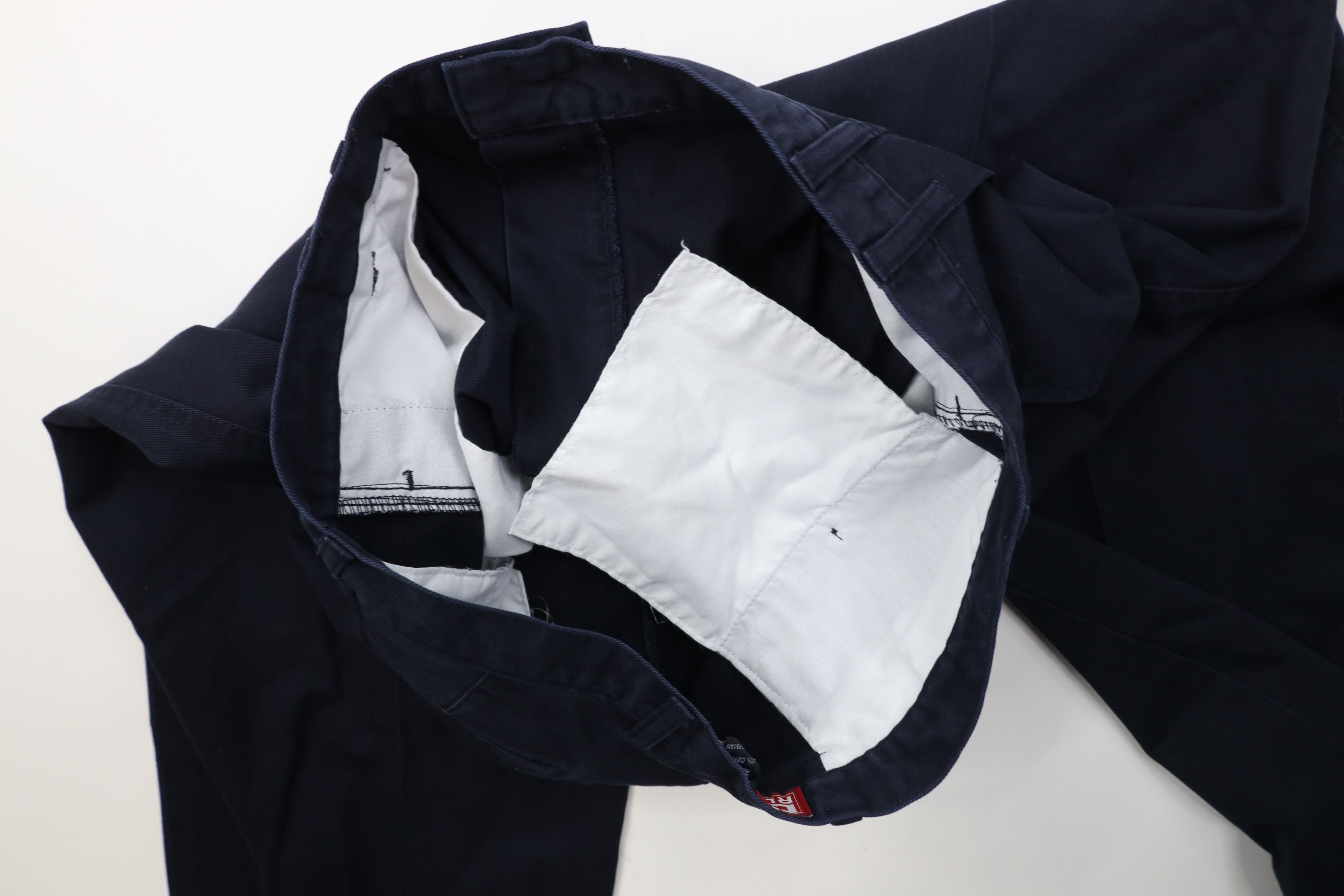 Polo Ralph Lauren Vintage 90s Chaps Ralph Lauren Wide Leg Pleated Chino Pants Size US 34 / EU 50 - 9 Thumbnail