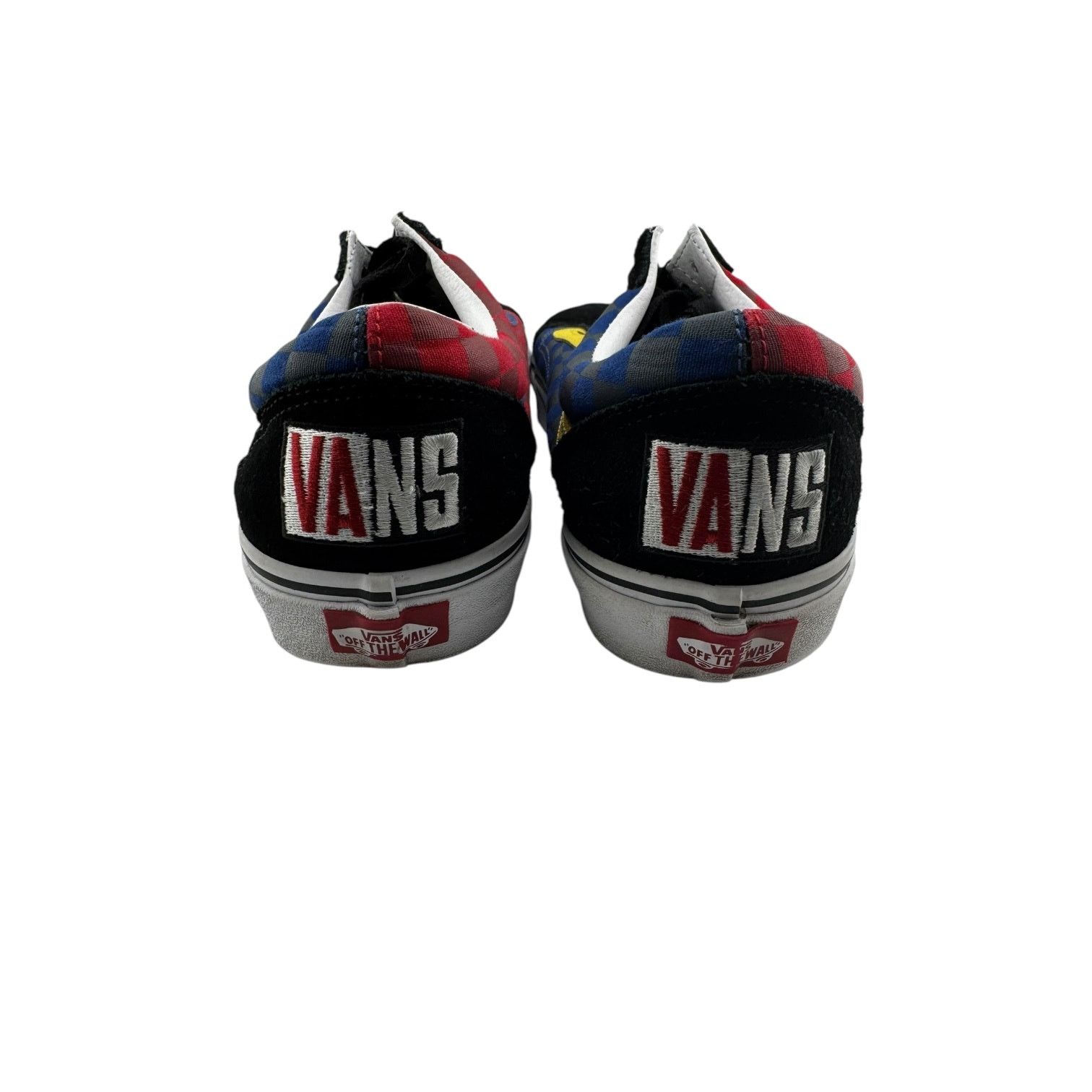 Vans Vans Old Skool Shoes Red & Blue Checkerboard (Size 10/11.5) Size US 10 / EU 43 - 5 Thumbnail