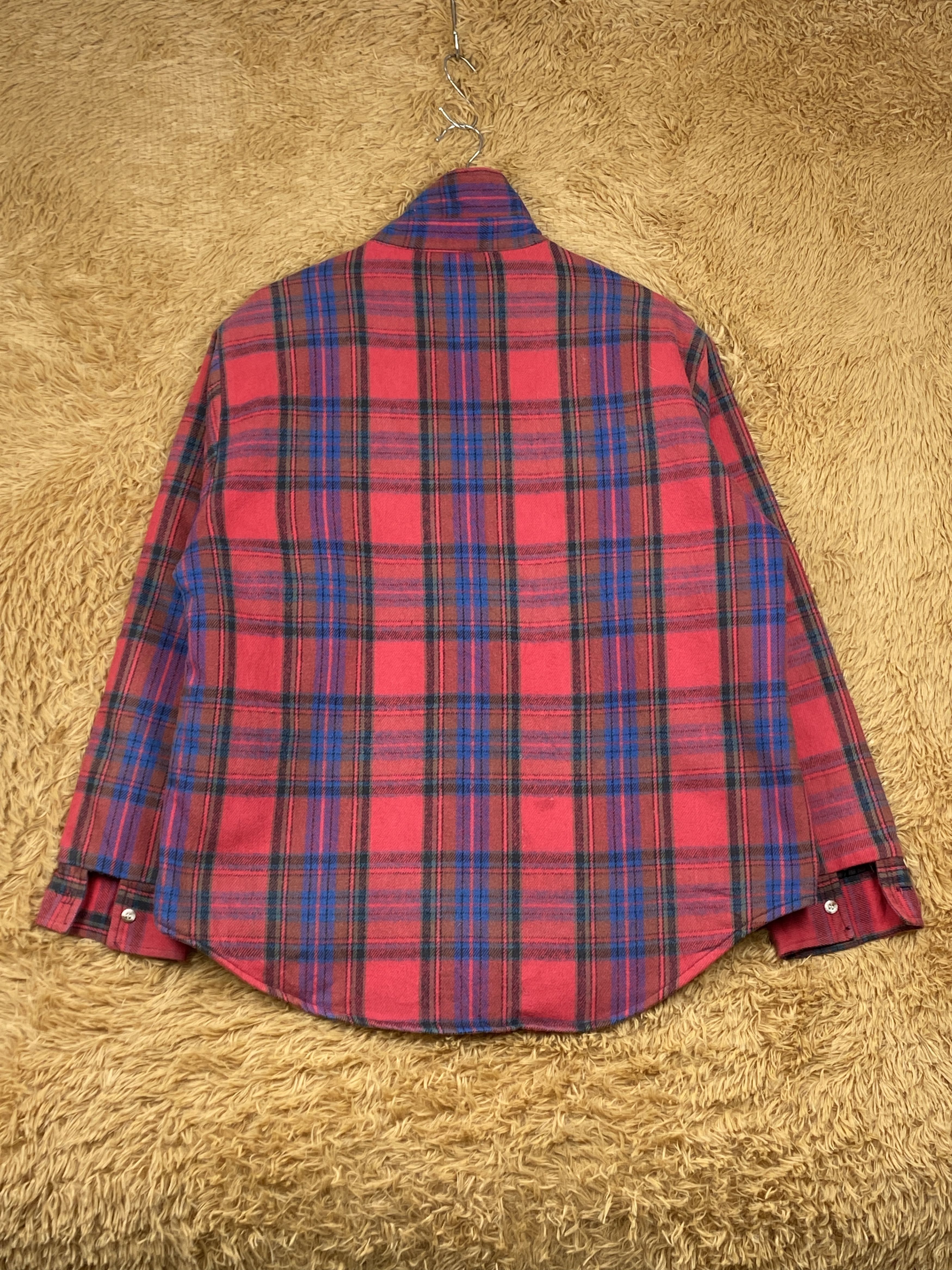 Japanese Brand Vintage Deerskin Flannel Quilted Lining Jacket J1760 Size US M / EU 48-50 / 2 - 4 Thumbnail