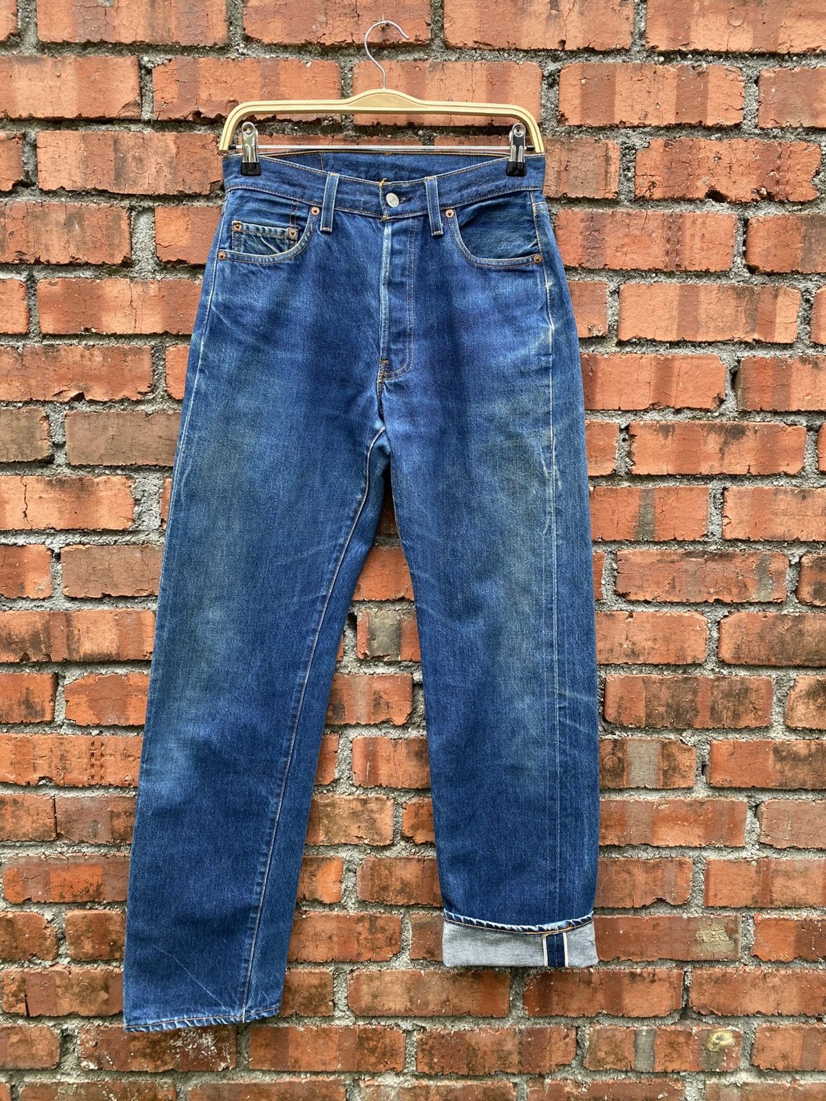 Levi's Vintage Clothing W29x32.5 Vintage levi's 501 redline big E made in USA Size US 29 - 1 Thumbnail