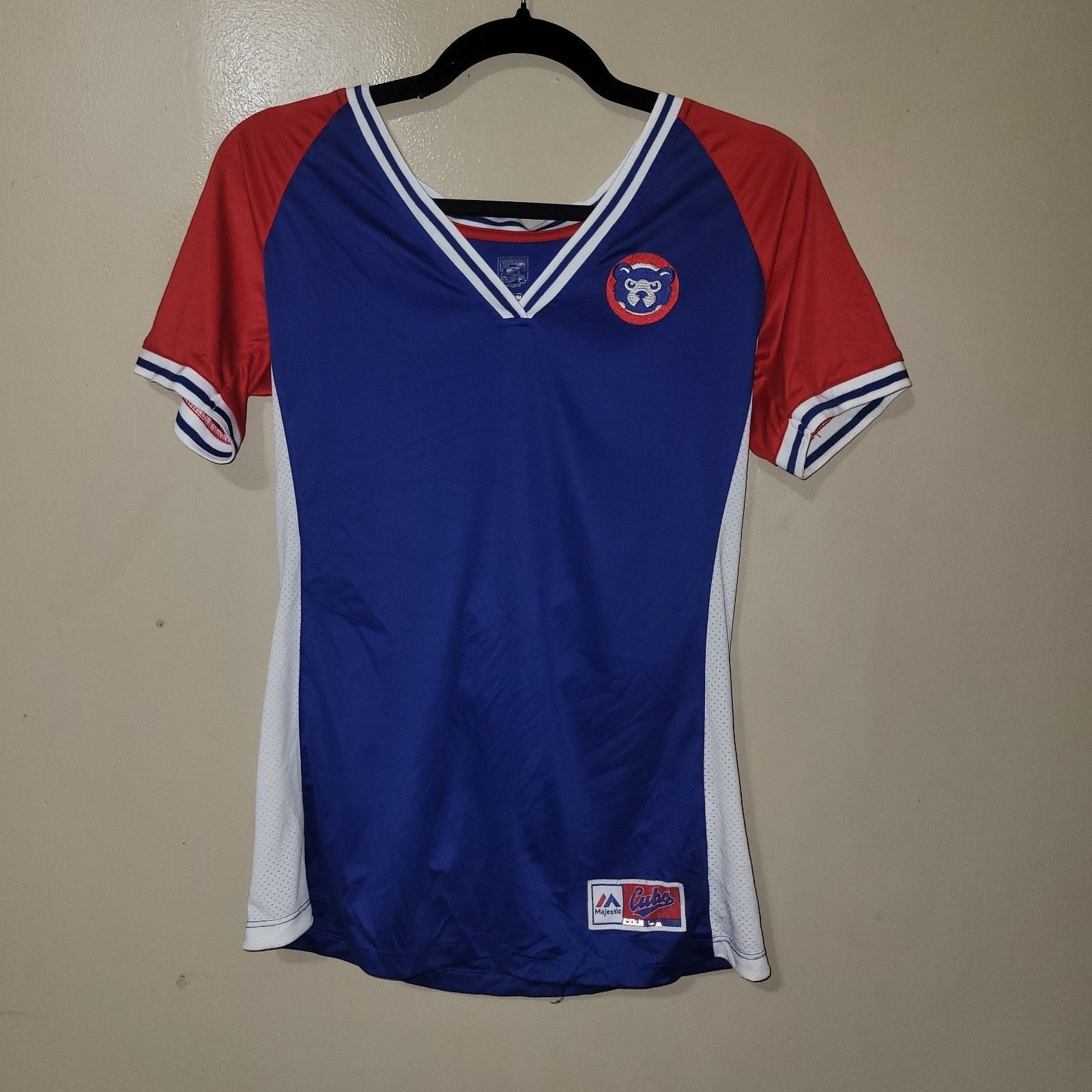 Majestic Chicago Cubs Medium Shirt Majestic Blue Red White Size M / US 6-8 / IT 42-44 - 1 Thumbnail