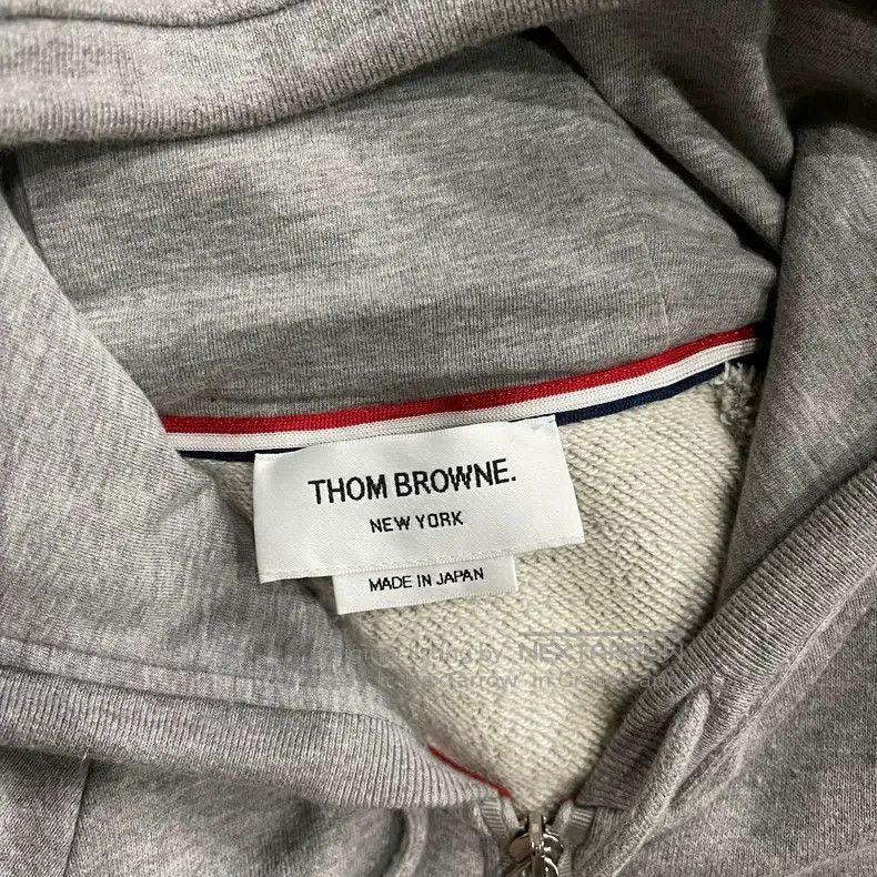 Thom Browne Thom Browne Gray Knit Zipper Hoodie Size US M / EU 48-50 / 2 - 4 Thumbnail