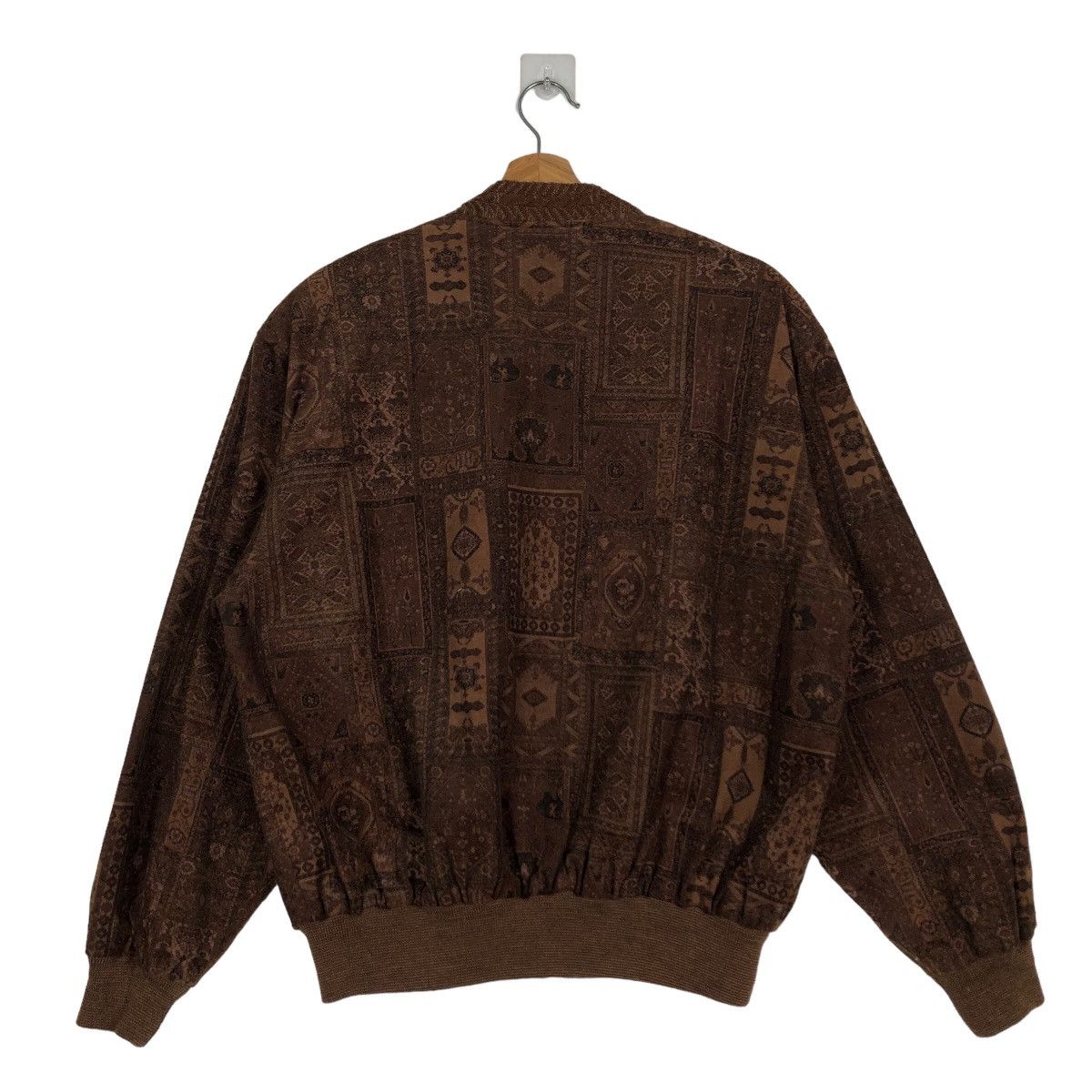 Japanese Brand 🔥90’s Vintage Cardigan Bomber Jacket Navajo Design Size US M / EU 48-50 / 2 - 8 Thumbnail