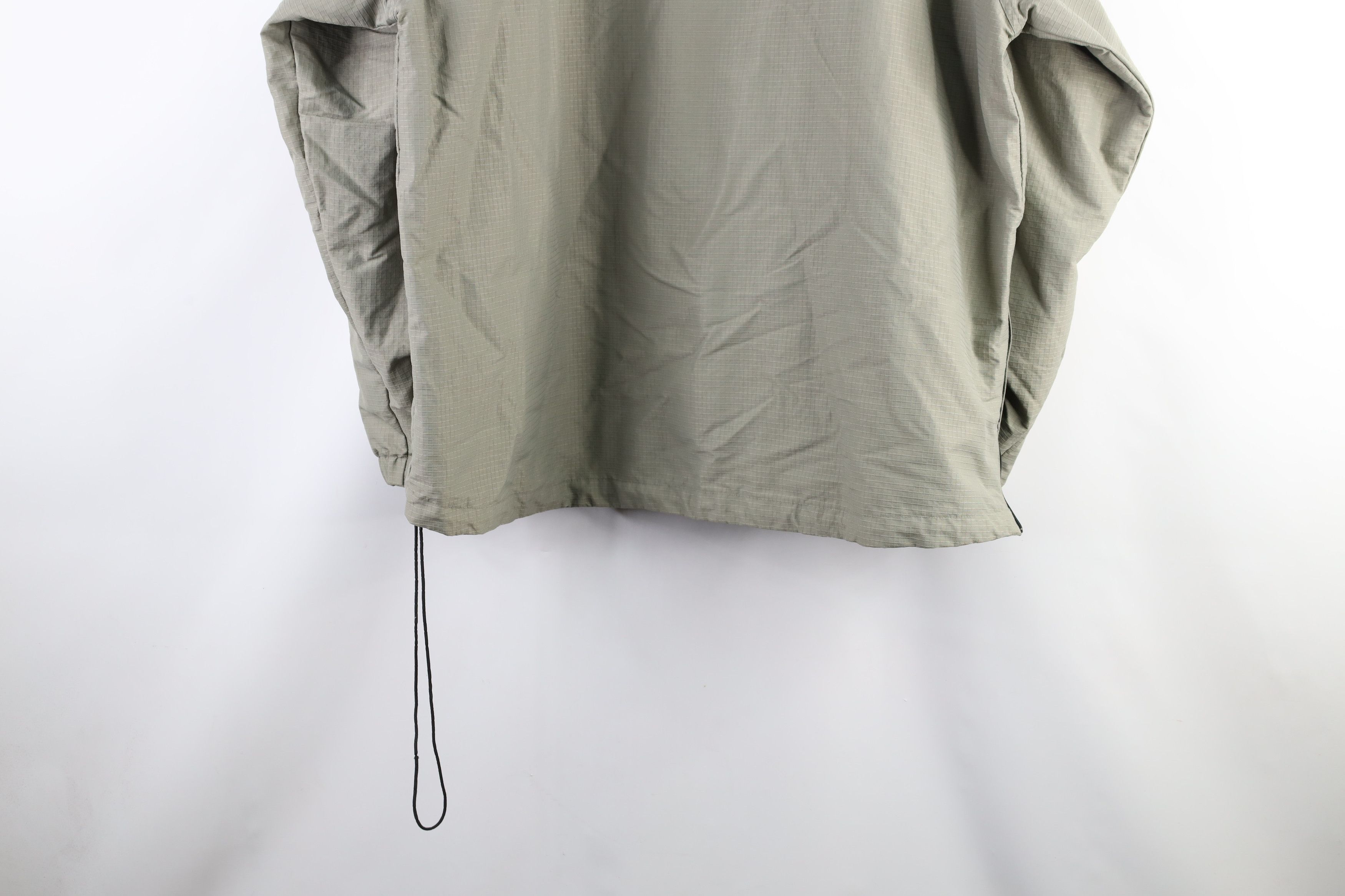 Nike × Vintage Vintage 90s Nike Scott Mini Swoosh Ripstop Anorak Jacket Size US XXL / EU 58 / 5 - 11 Thumbnail