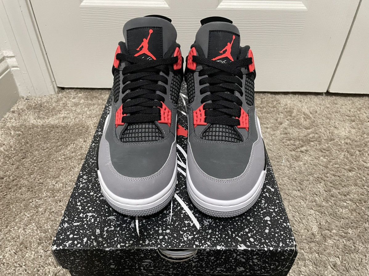Jordan Brand Jordan 4 Infrared Size US 9.5 / EU 42-43 - 3 Thumbnail