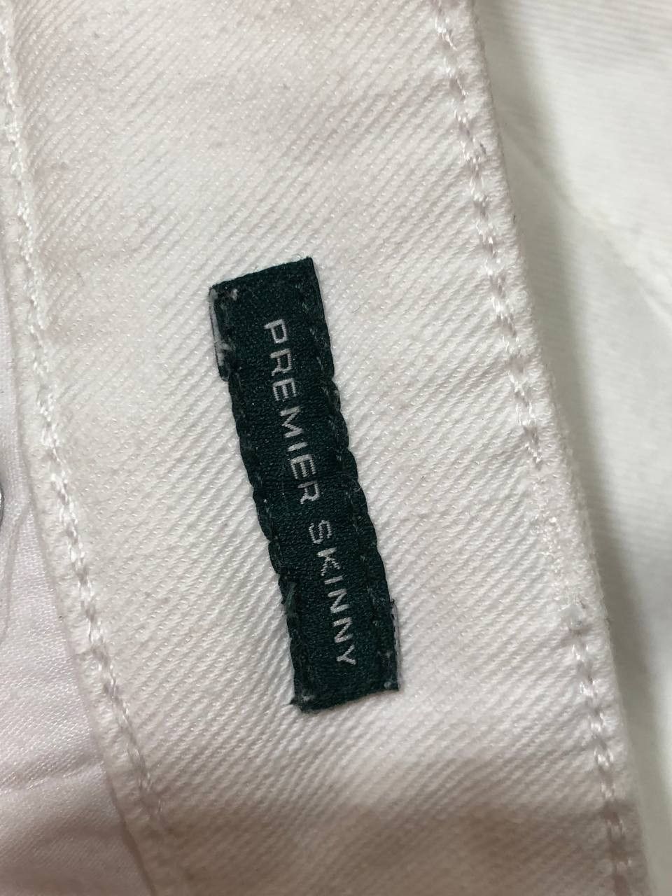 Ralph Lauren Vintage Ralph Lauren White Skinny Denim Jeans Size 10 Size 32" / US 10 / IT 46 - 5 Thumbnail