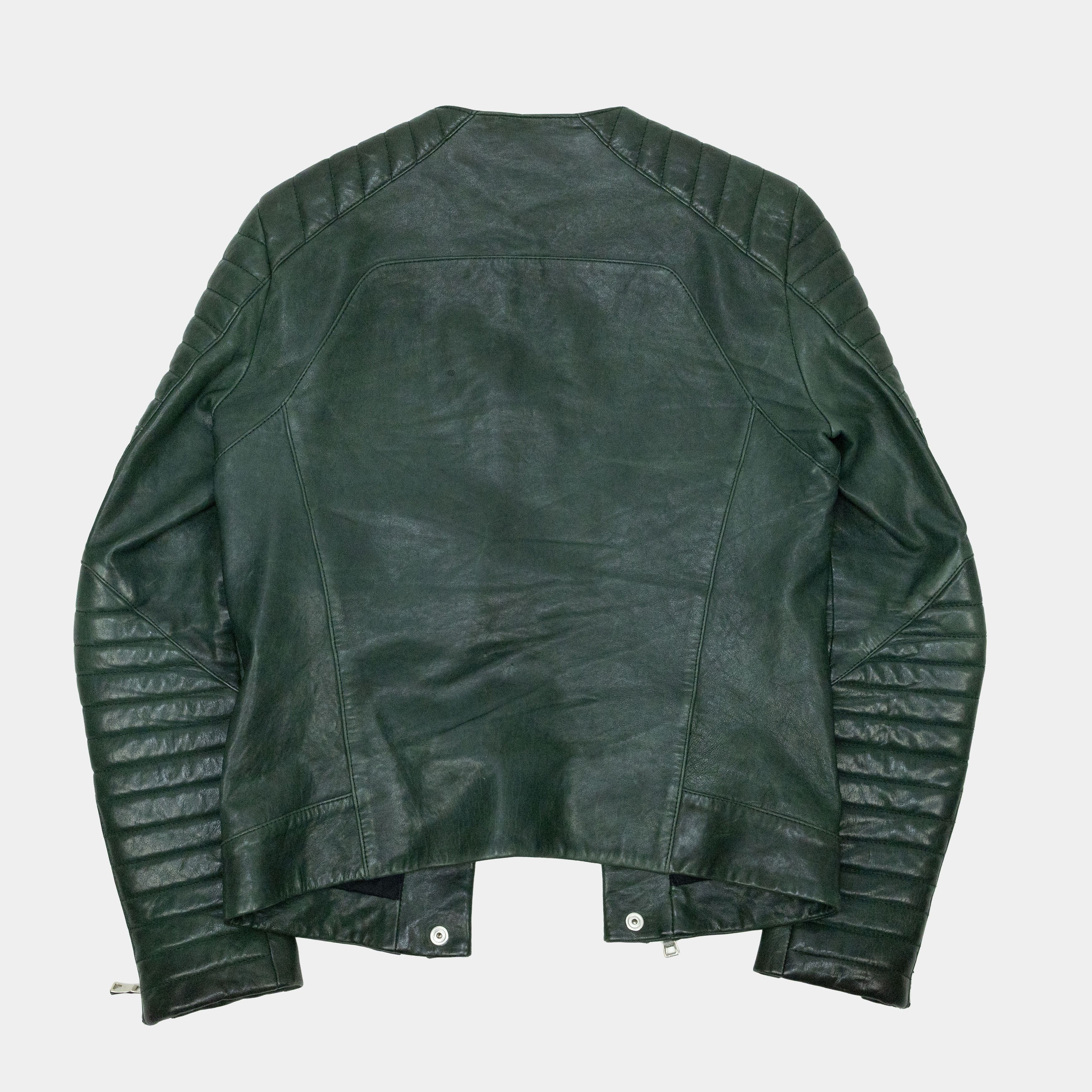 Balmain Balmain S/S 2013 Leather Biker Jacket Size US M / EU 48-50 / 2 - 2 Thumbnail