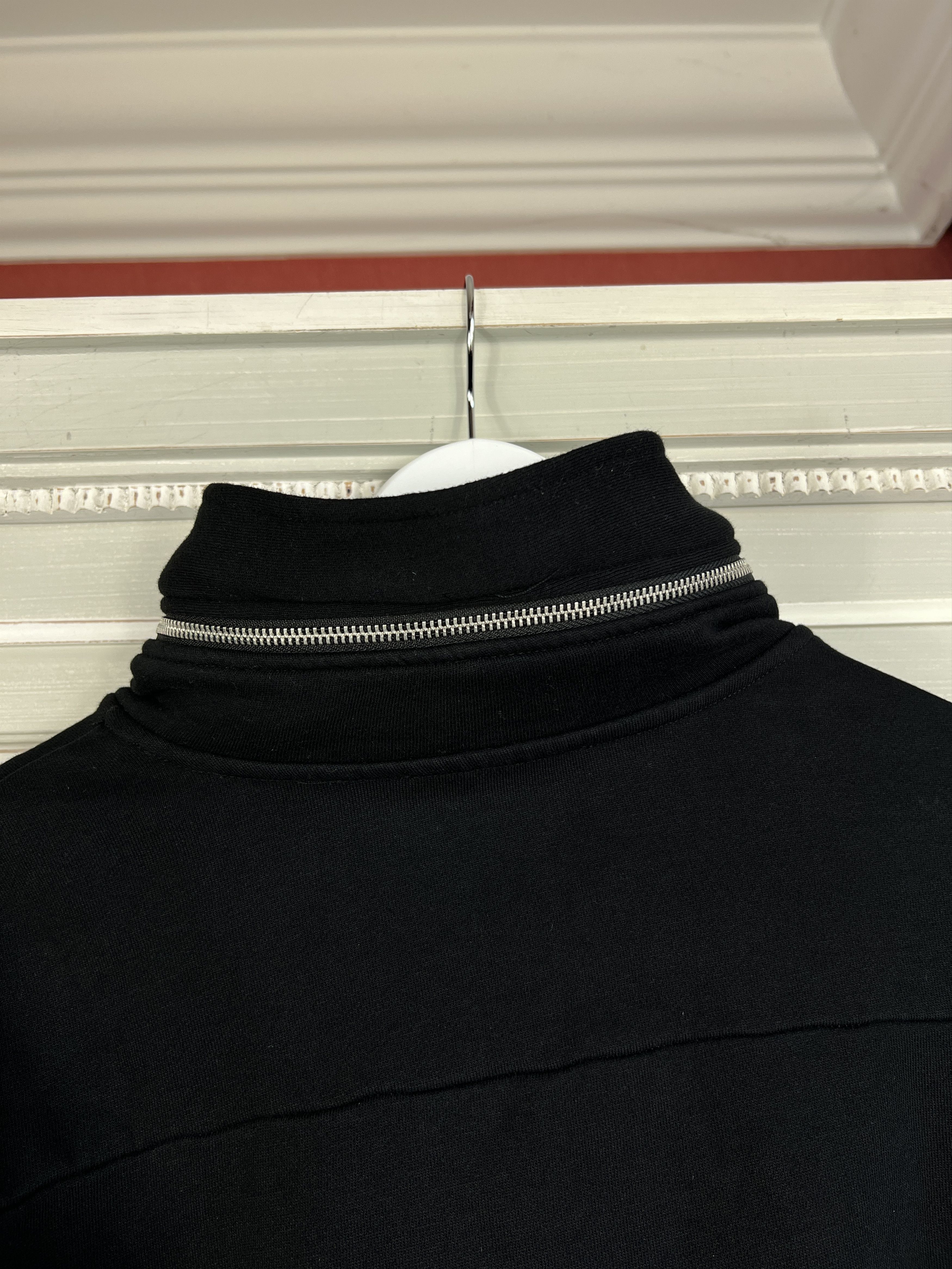 Diesel DIESEL BLACK ZIP HOODIE RICK OWENS STYLE Size US M / EU 48-50 / 2 - 8 Thumbnail