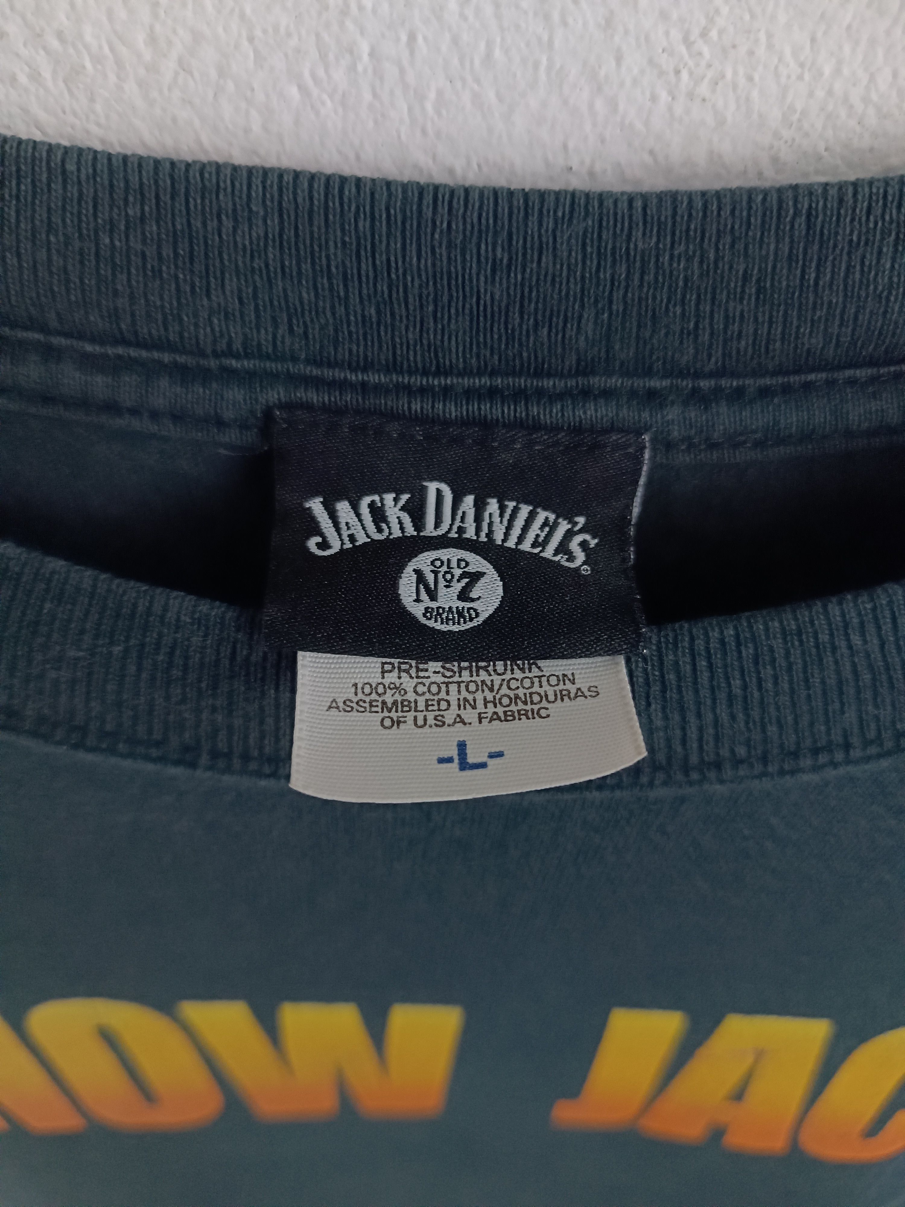 Vintage VINTAGE 2000s I KNOW JACK! JACK DANIELS WHISKEY Ts VERY RARE Size US L / EU 52-54 / 3 - 7 Thumbnail