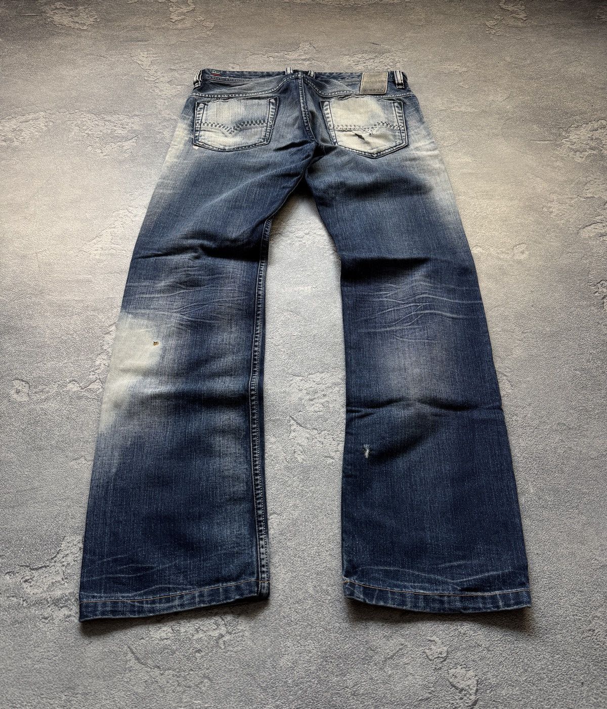 Diesel Diesel Crazy Avant Garde Washed Y2K Pants LGB Style Size US 29 - 2 Thumbnail