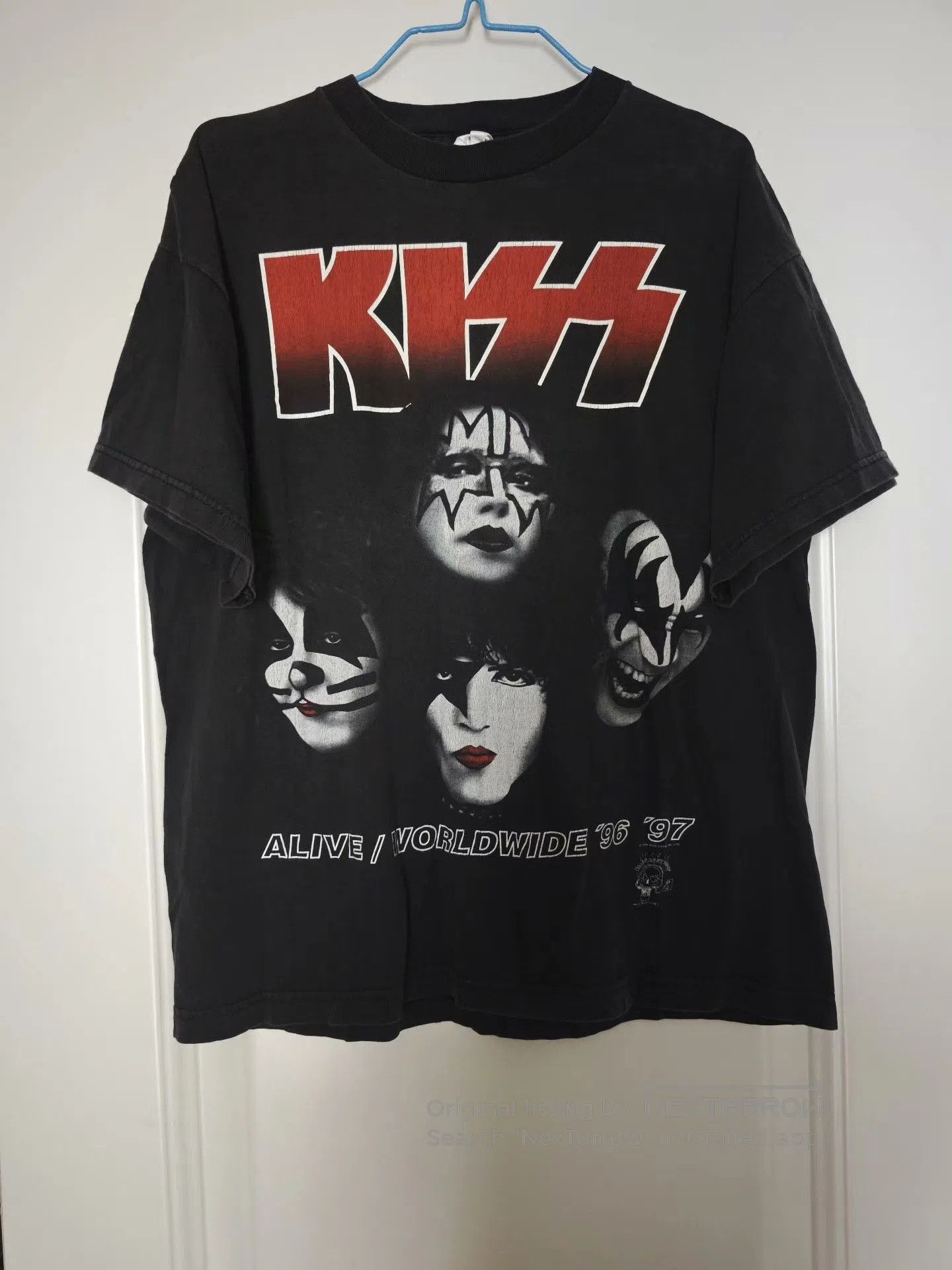 Vintage Vintage KISS Band Graphic T. Size M / US 6-8 / IT 42-44 - 1 Thumbnail
