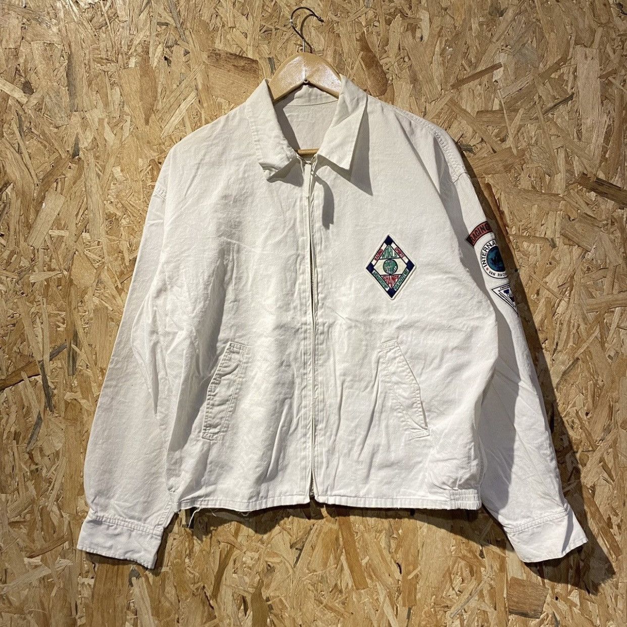 Japanese Brand × Vintage 🔥🔥🔥ARCHIVE VTG VAN JAC RACING STAFF MOTORSPORTS JACKETS Size US S / EU 44-46 / 1 - 2 Thumbnail