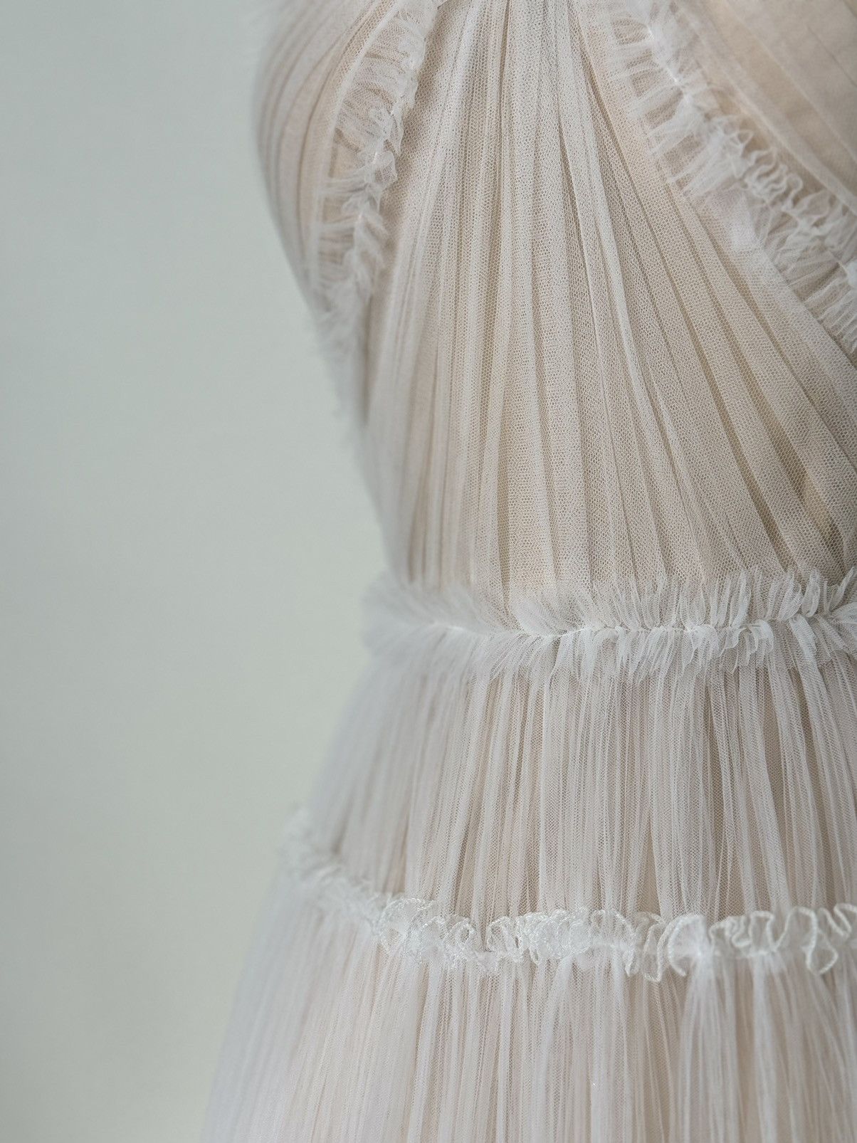 Other Brand New US 4 Anna Augusta Evening Dress with Nude Lining Size S / US 4 / IT 40 - 5 Thumbnail