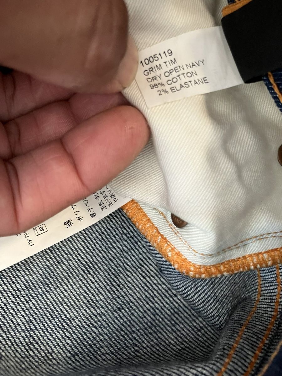 Nudie Jeans Nudie jeans(grim tim) sz 30 Size US 30 / EU 46 - 4 Thumbnail