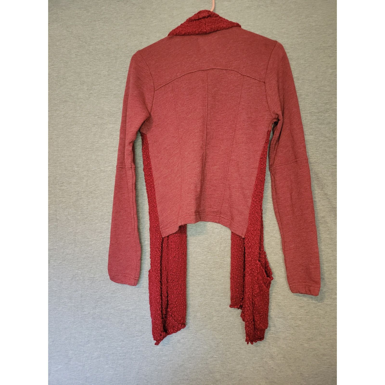 Lucky Brand Women's Lucky Brand Lucky Lotus Knitwear Red Cardigan Small Size S / US 4 / IT 40 - 6 Thumbnail