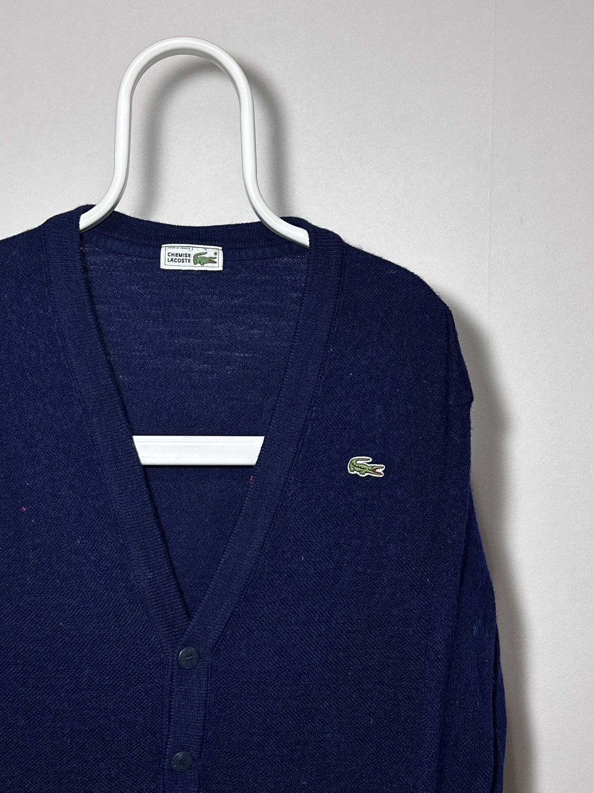 Lacoste Lacoste Chemise Vintage Cardigan Button Sweater Knitted Size US S / EU 44-46 / 1 - 3 Thumbnail