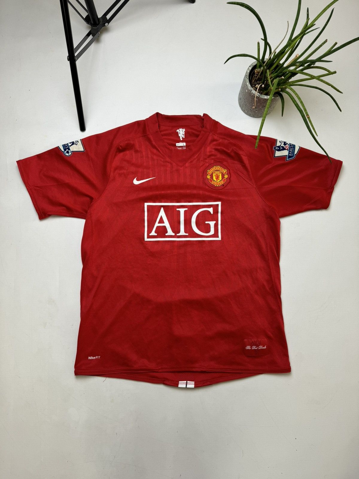 Nike Vintage rare Nike Manchester United soccer jersey Macheda Size US L / EU 52-54 / 3 - 2 Thumbnail