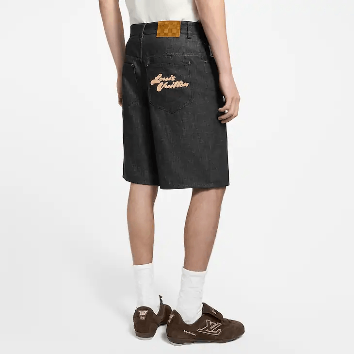 Louis Vuitton Chambray Shorts Size US 32 / EU 48 - 3 Thumbnail