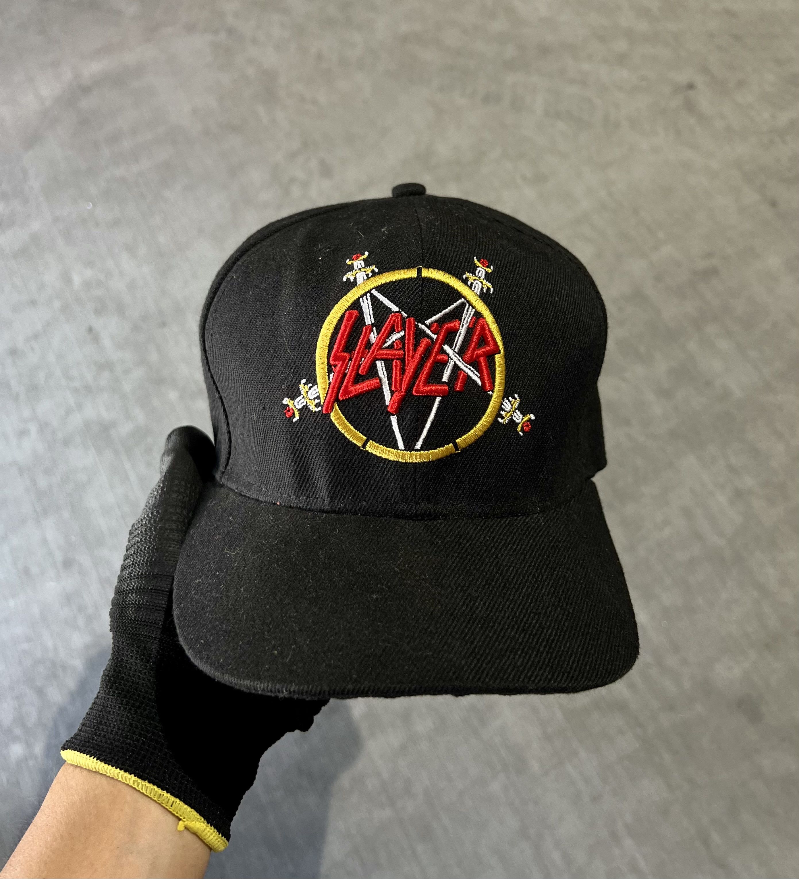Vintage 2013 Slayer Tour Merch Logo Snapback Size ONE SIZE - 1 Thumbnail
