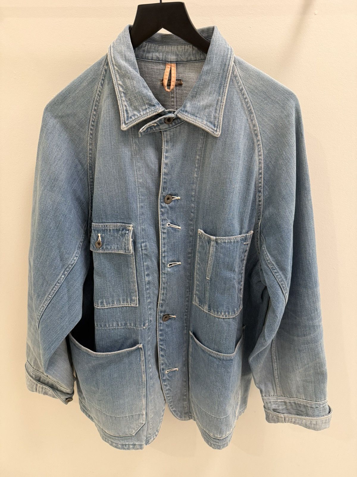 Kapital denim cactus coverall chore jacket